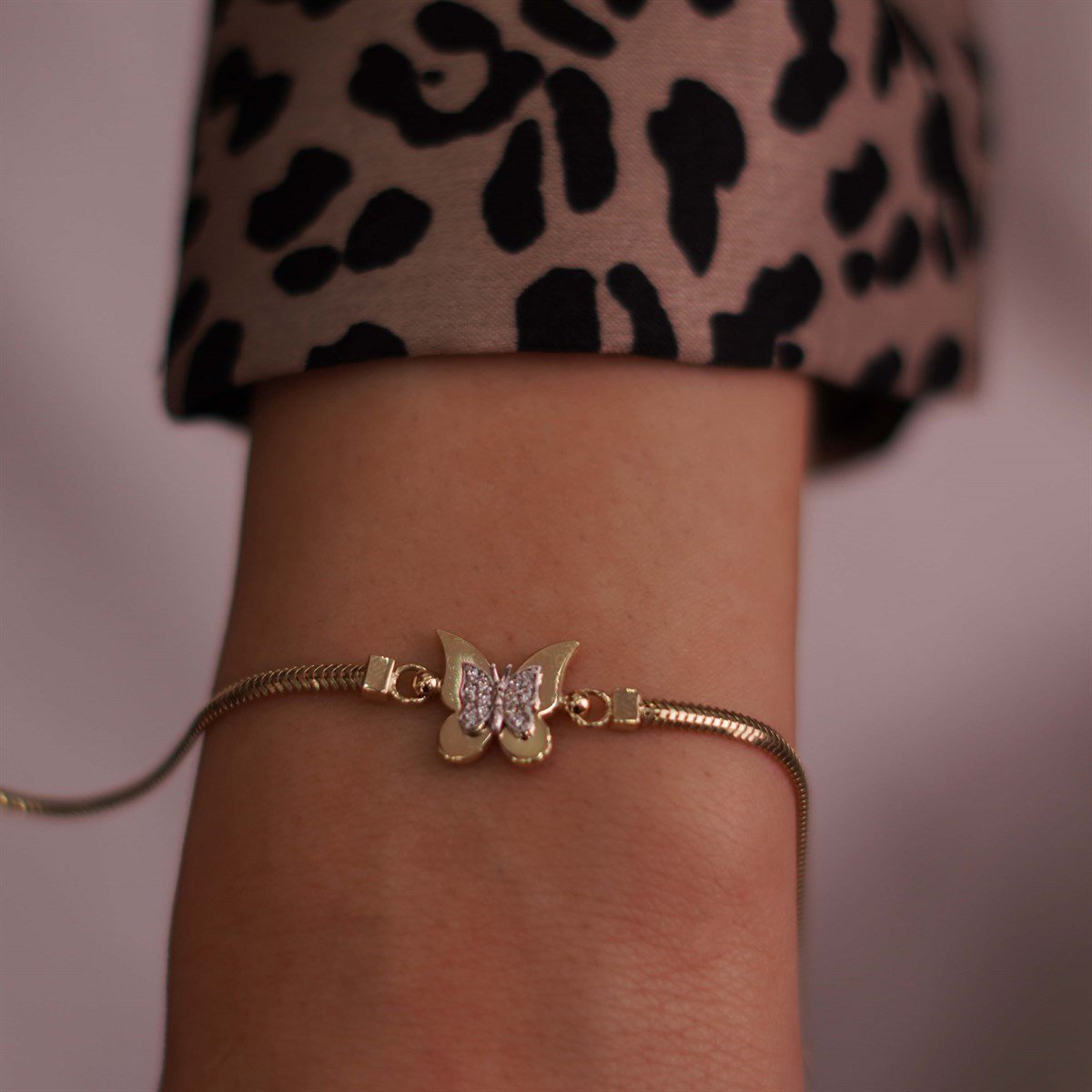 Balık Sırtı Kelebek Bileklik