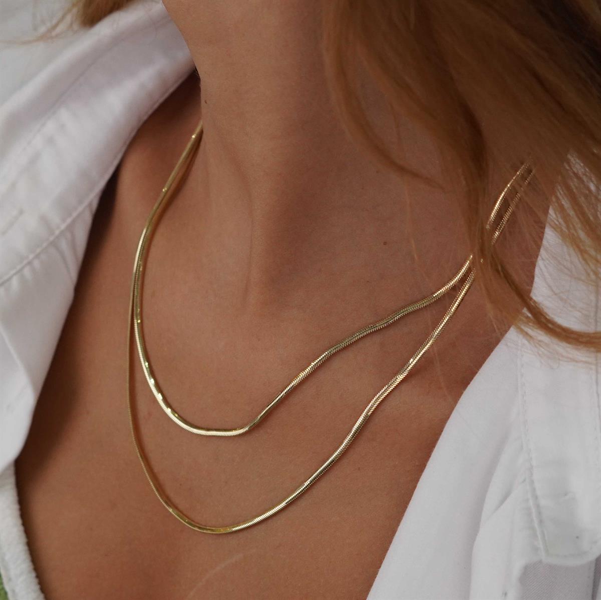 Balık Sırtı Zincir - 2 mm