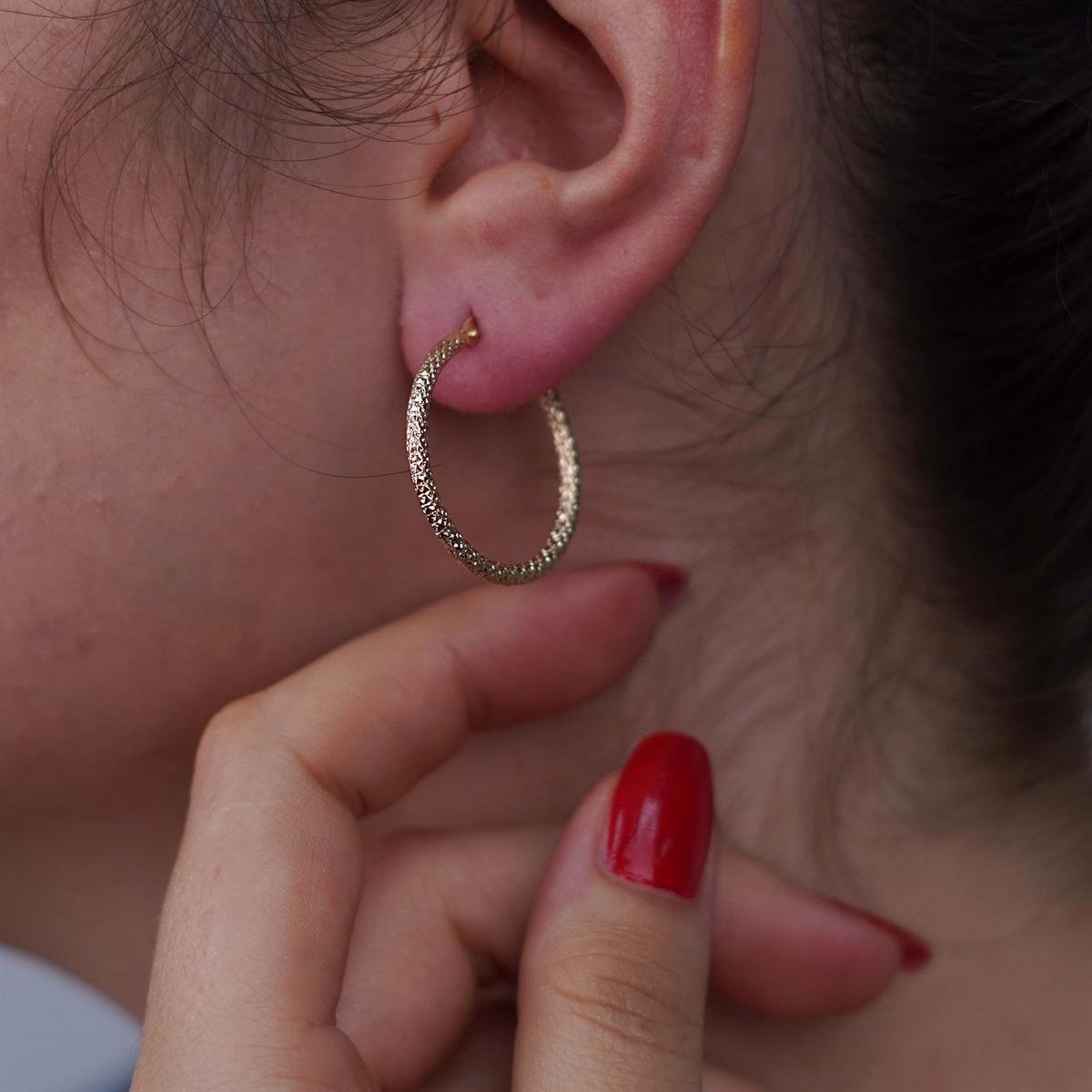 Dokulu Küpe - Large