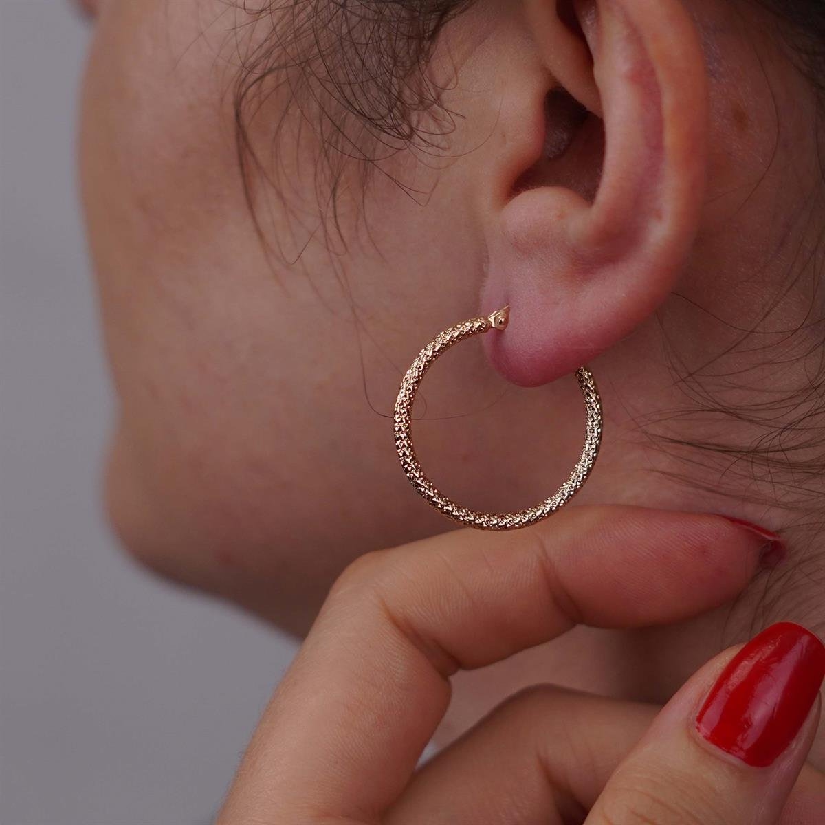 Dokulu Küpe - Large