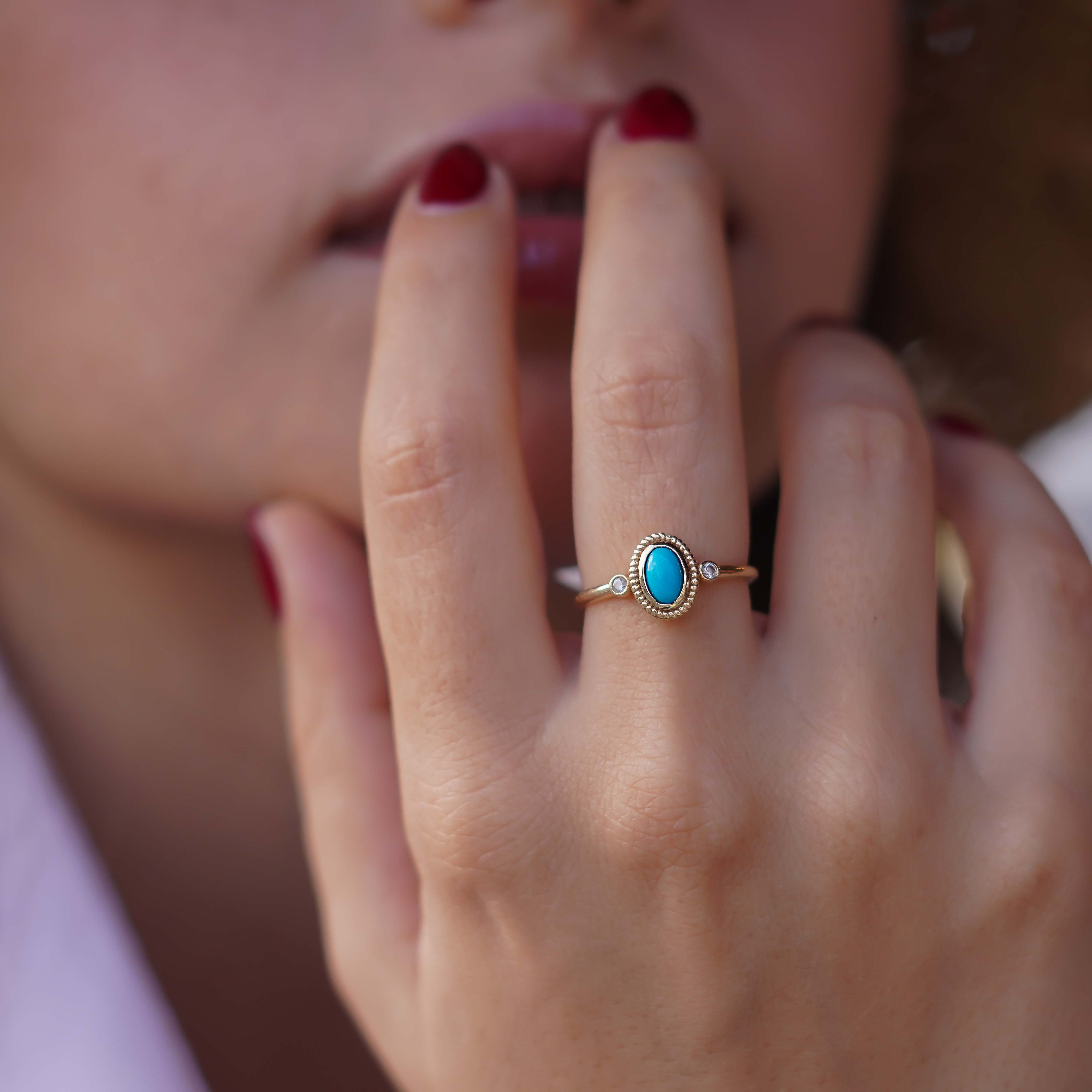 Firuze Nostalji Yüzük