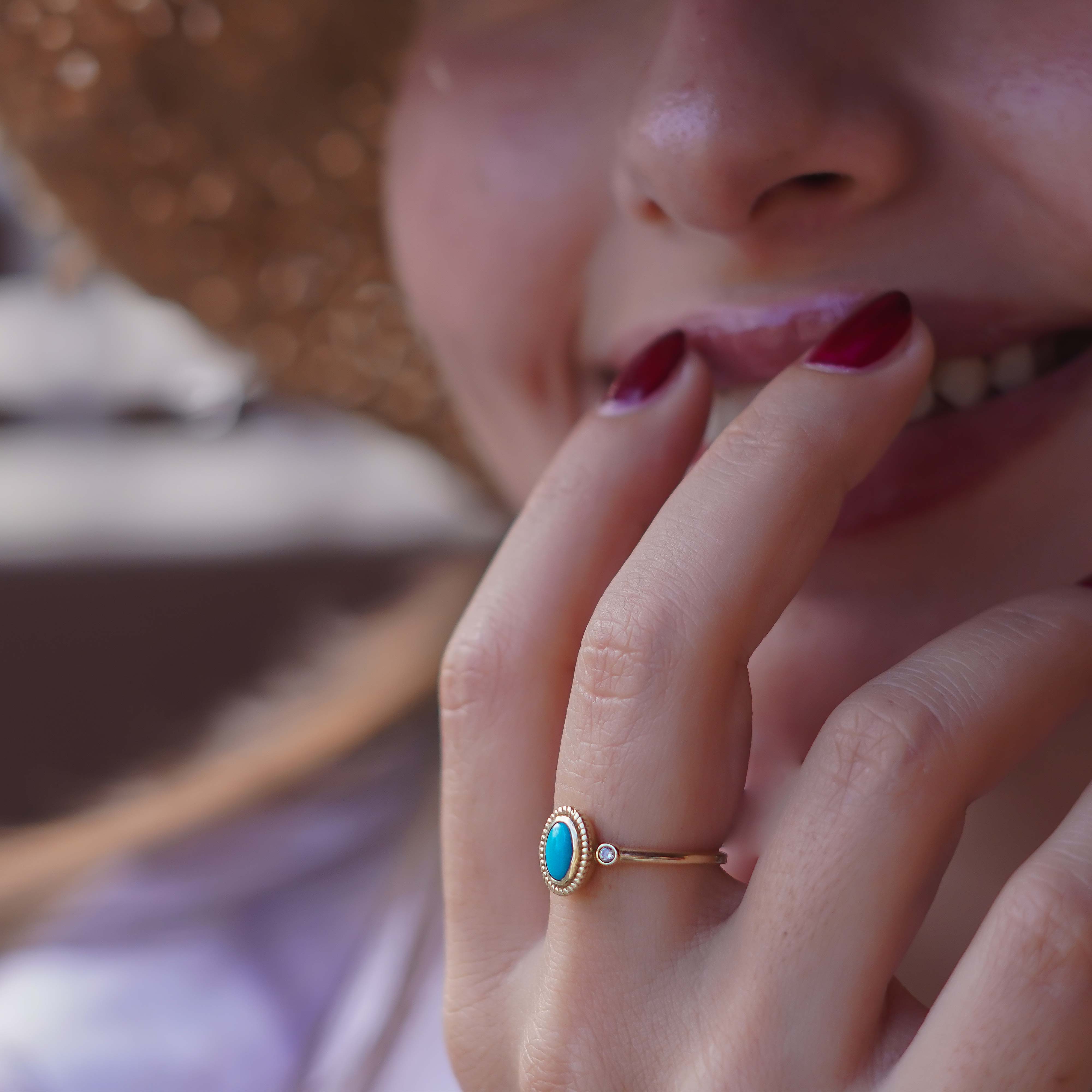 Firuze Nostalji Yüzük