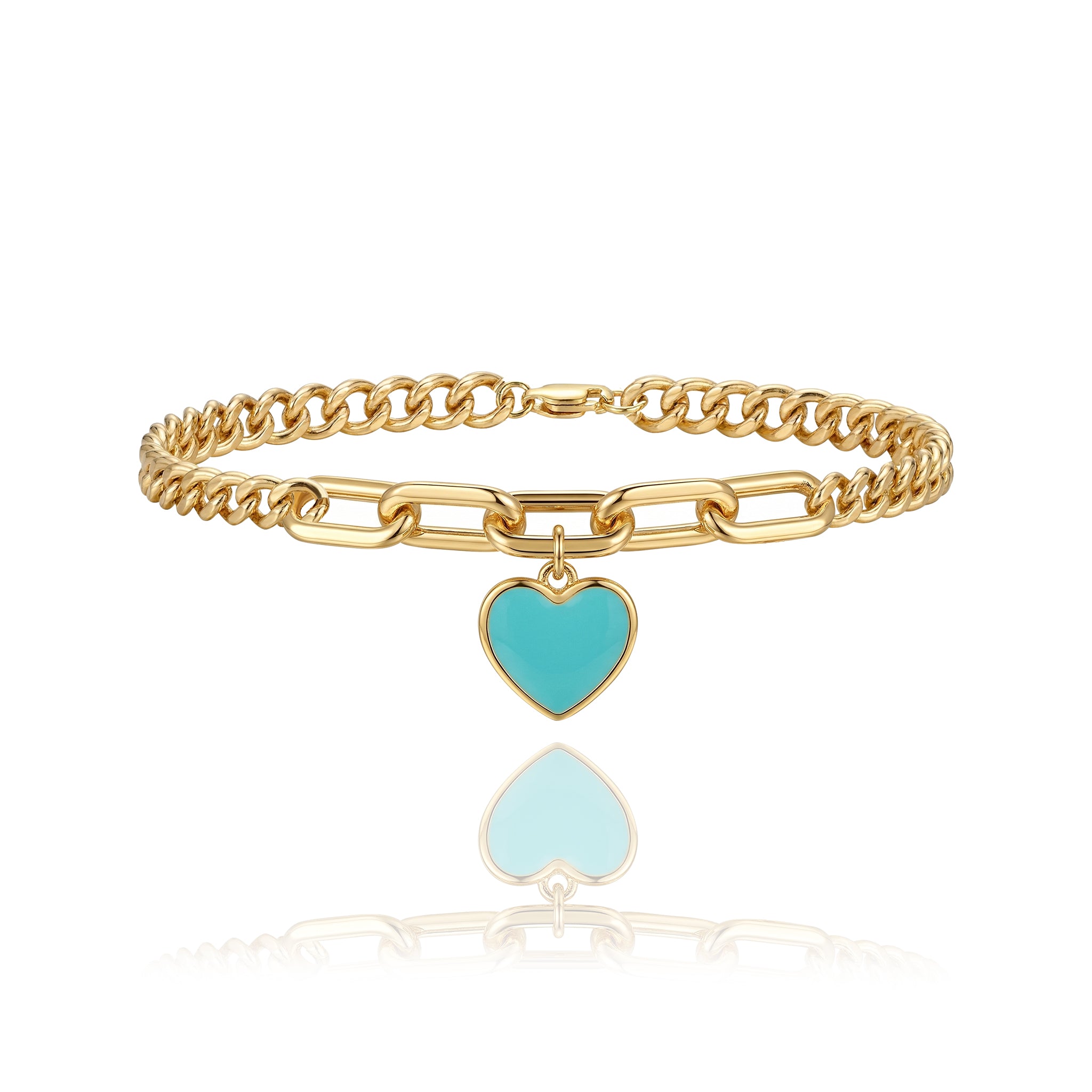 Kalp Charm Bileklik