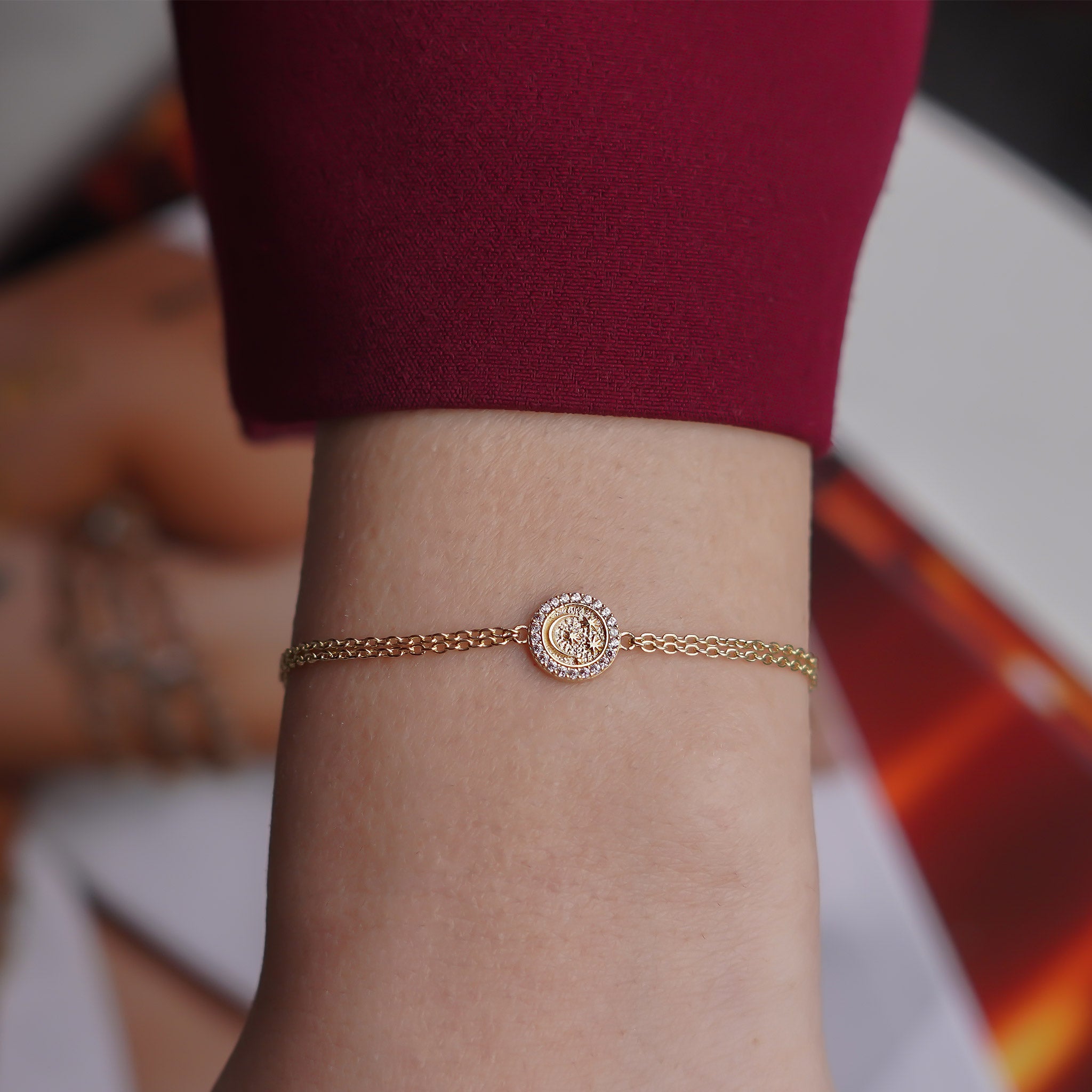 Luna Madalyon Bileklik