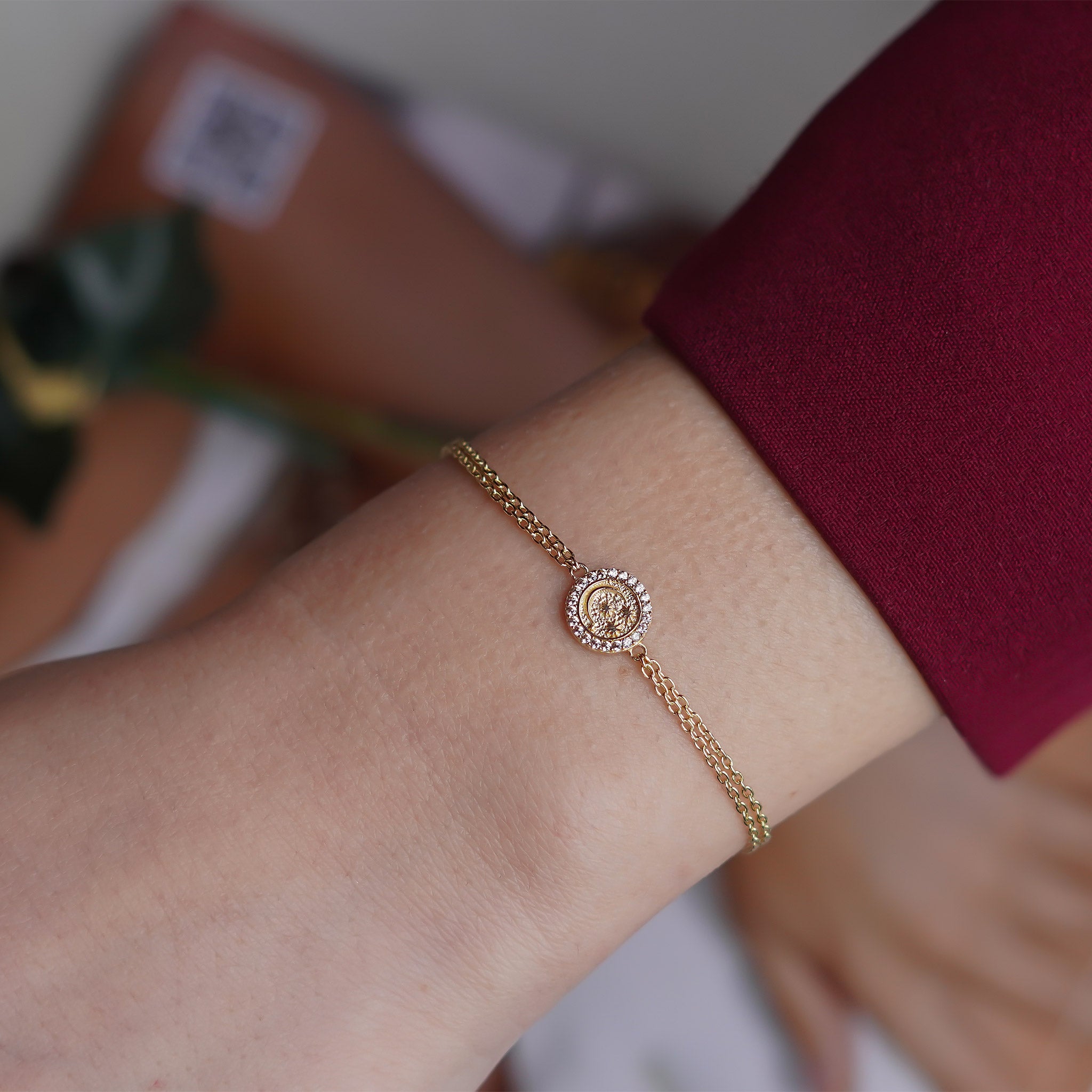 Luna Madalyon Bileklik