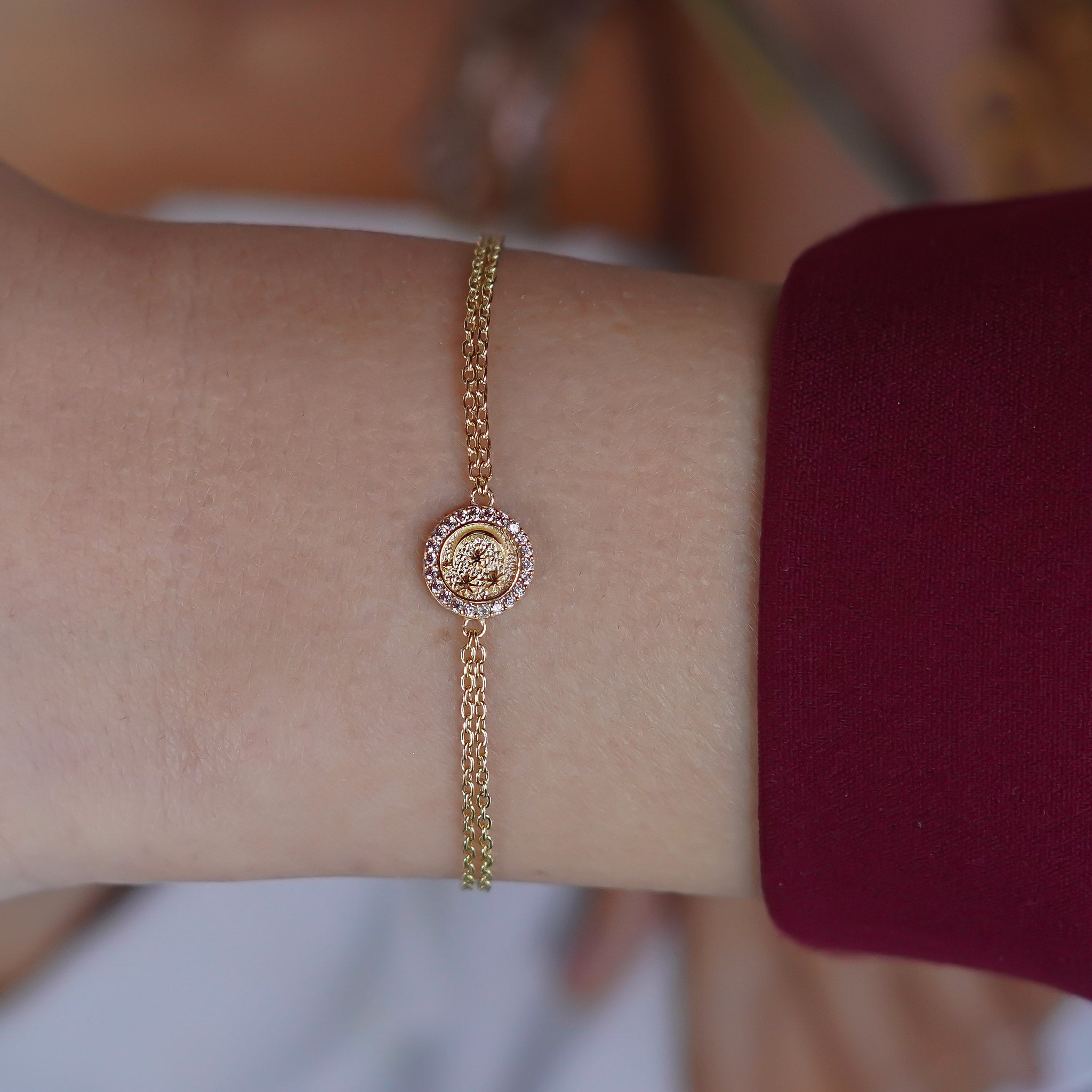 Luna Madalyon Bileklik