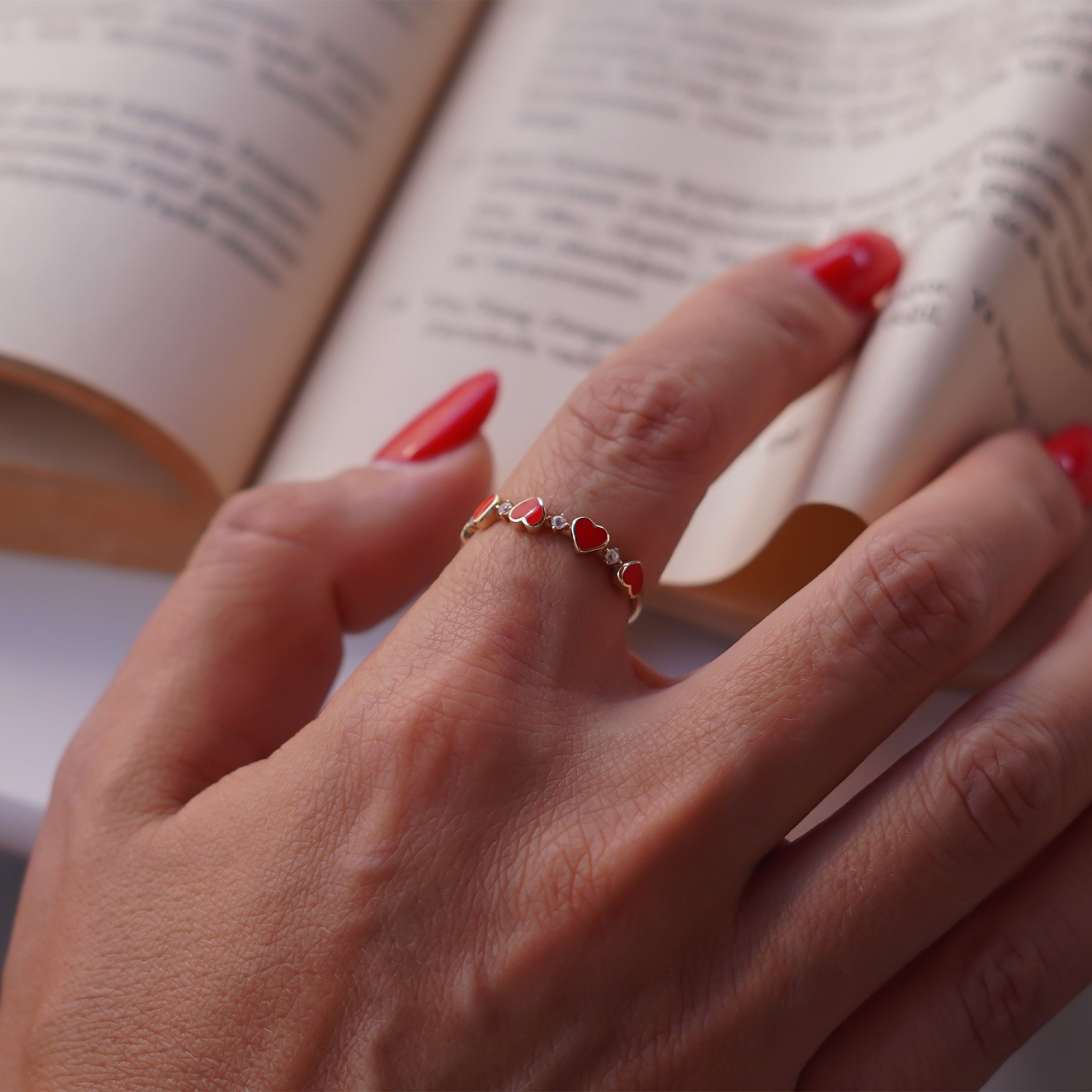 Mineli Kalpler Yüzük