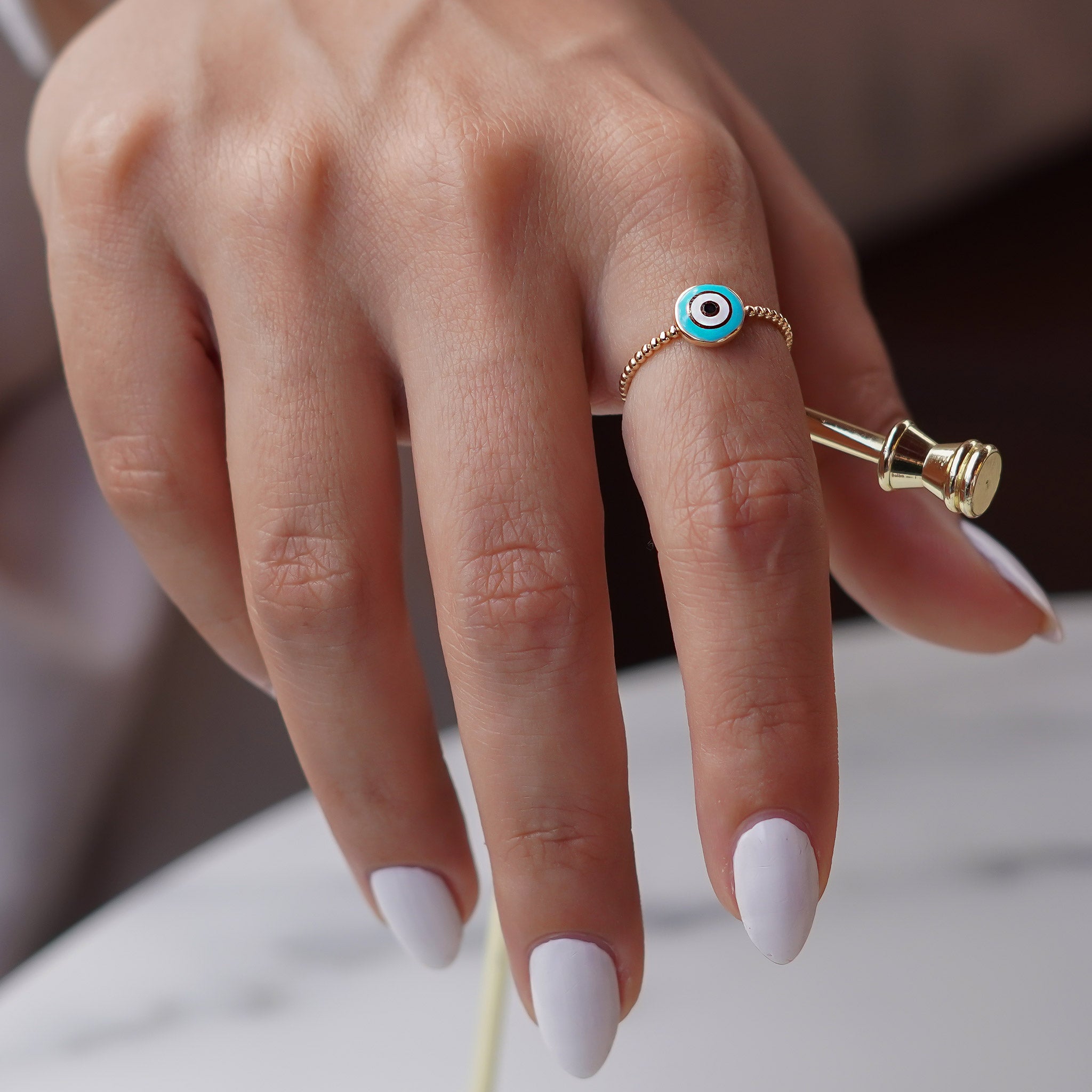 Minimal Göz Yüzük