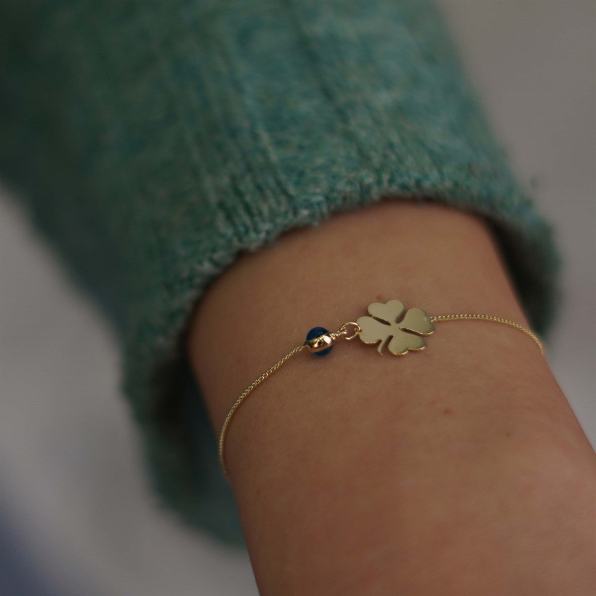 Minimal Yonca Bileklik