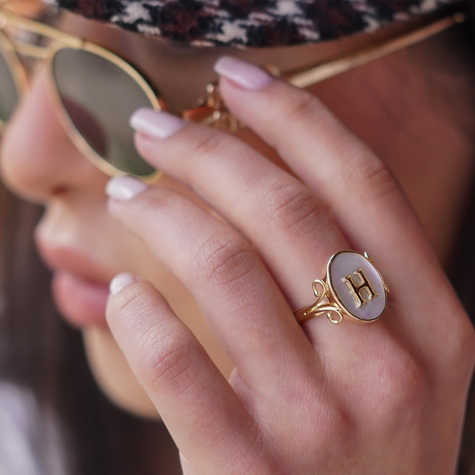 Nostalgia Harf Yüzük