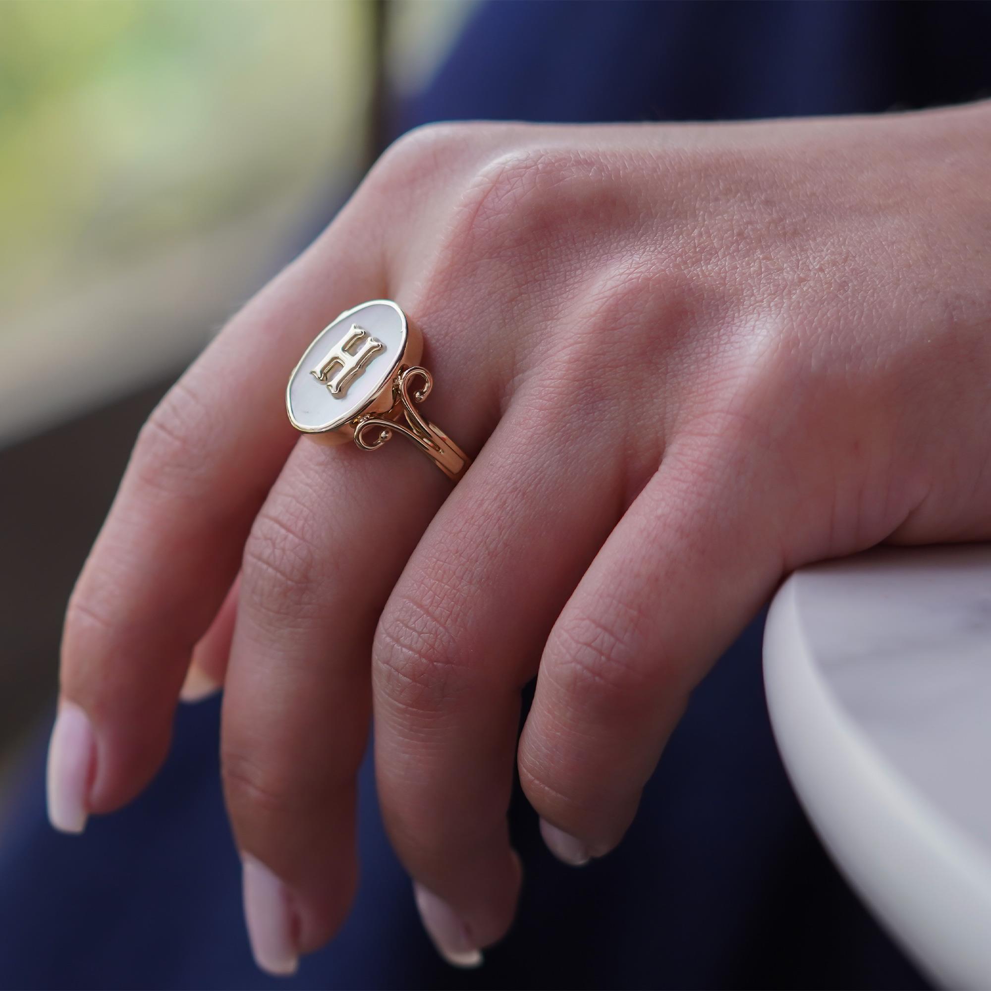 Nostalgia Harf Yüzük