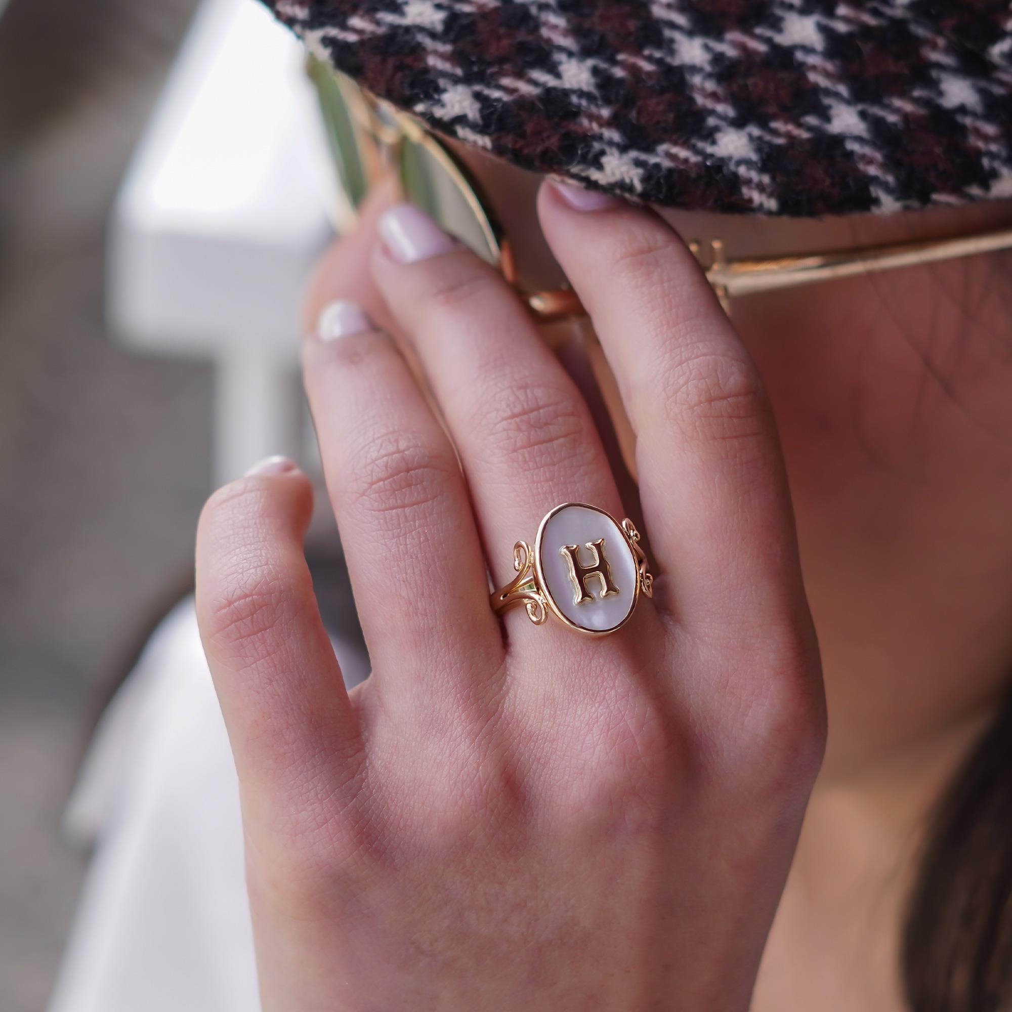 Nostalgia Harf Yüzük