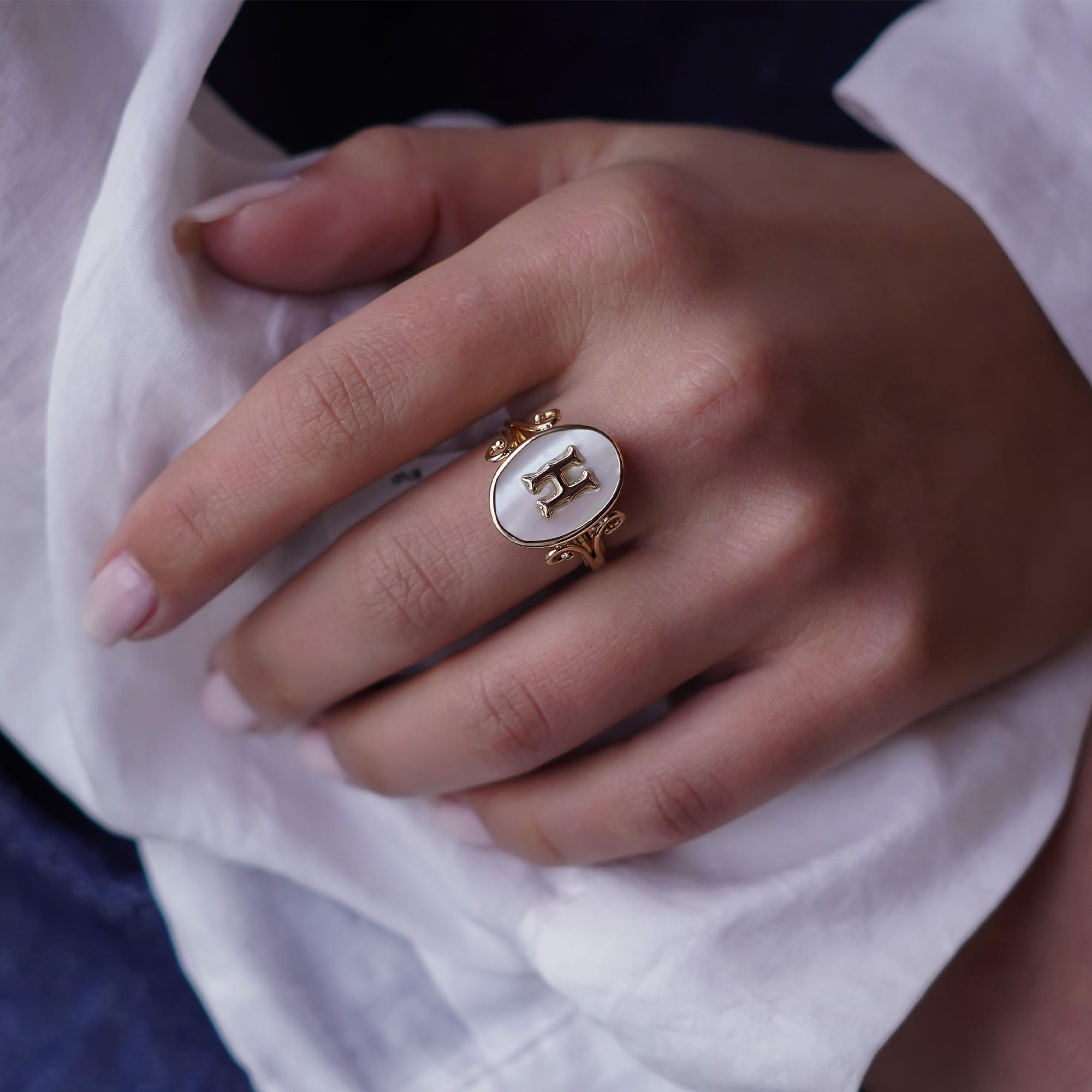 Nostalgia Harf Yüzük