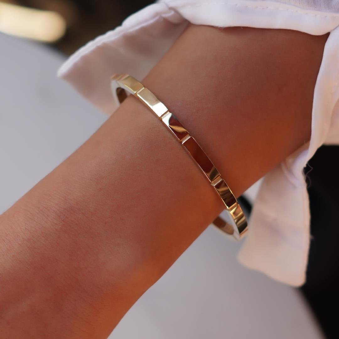 Sade Dikdörtgen Bilezik