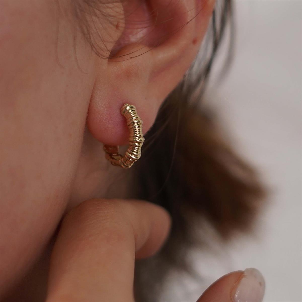 Sarmal Küpe - 3 mm