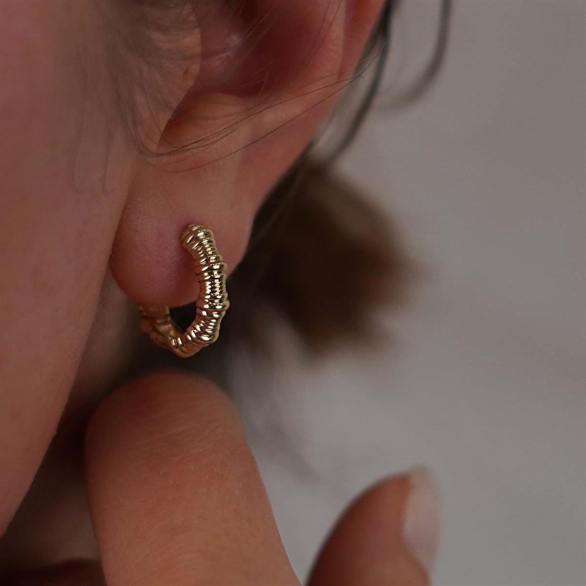 Sarmal Küpe - 3 mm