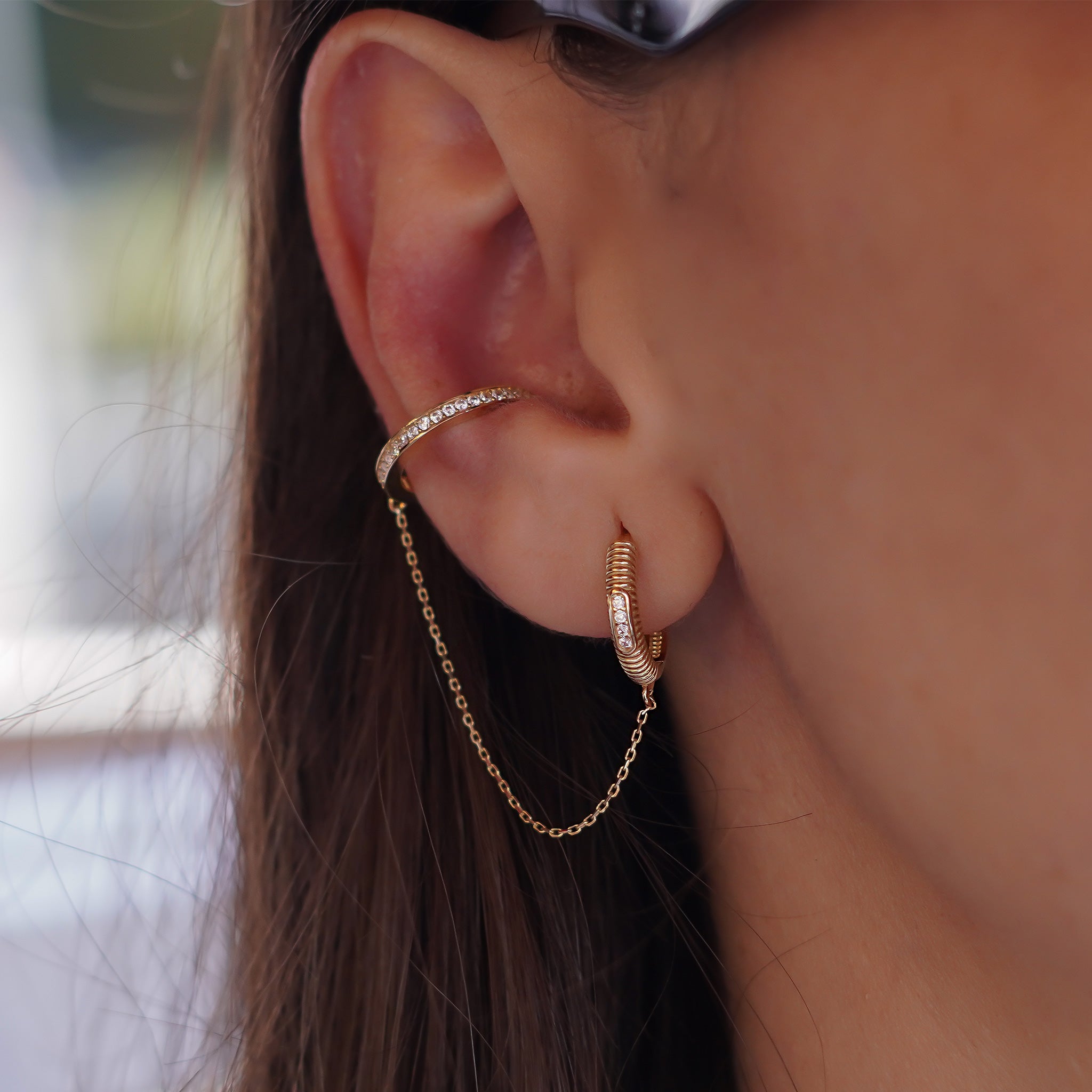 Solea Zincirli Ear Cuff