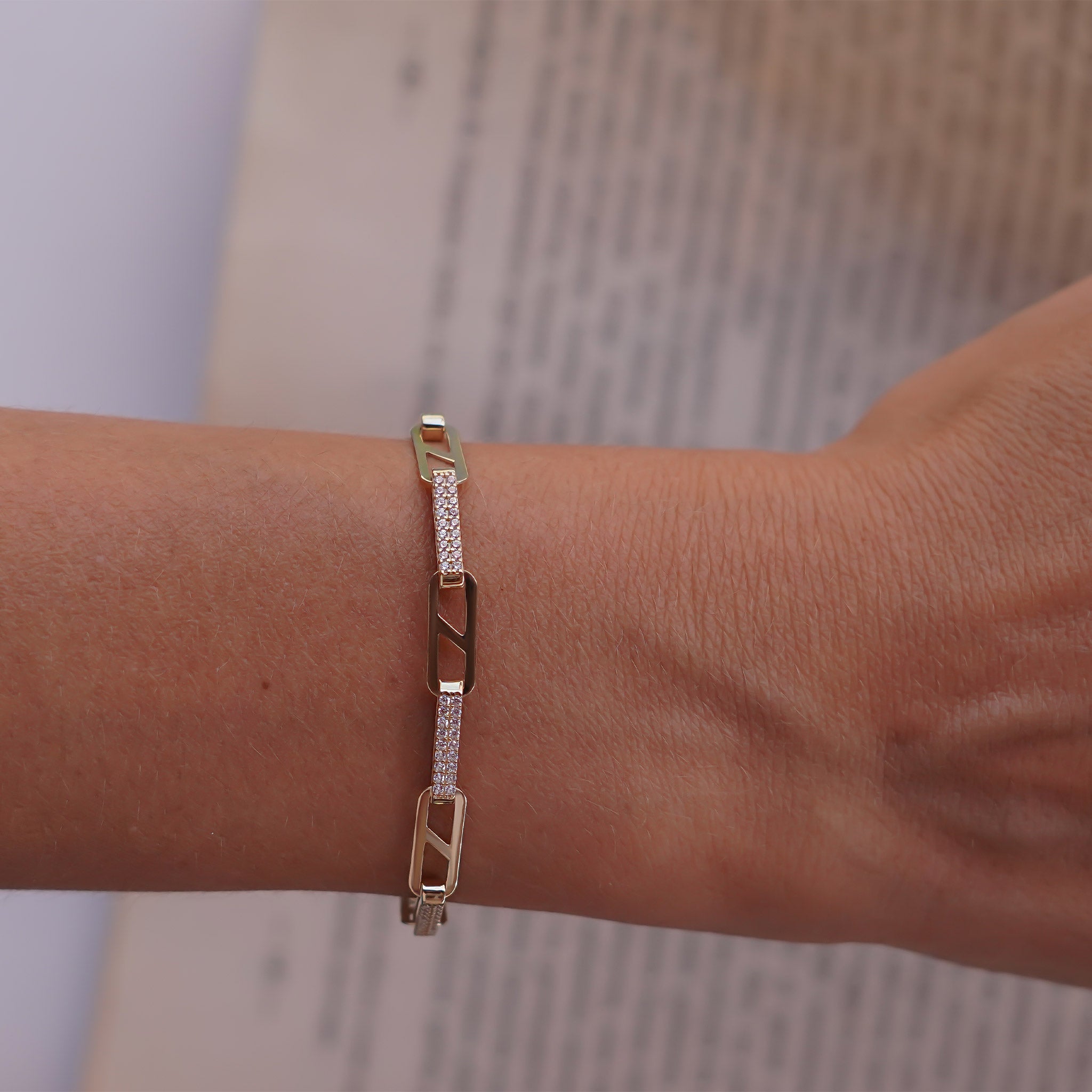 Taşlı Ataç Bileklik