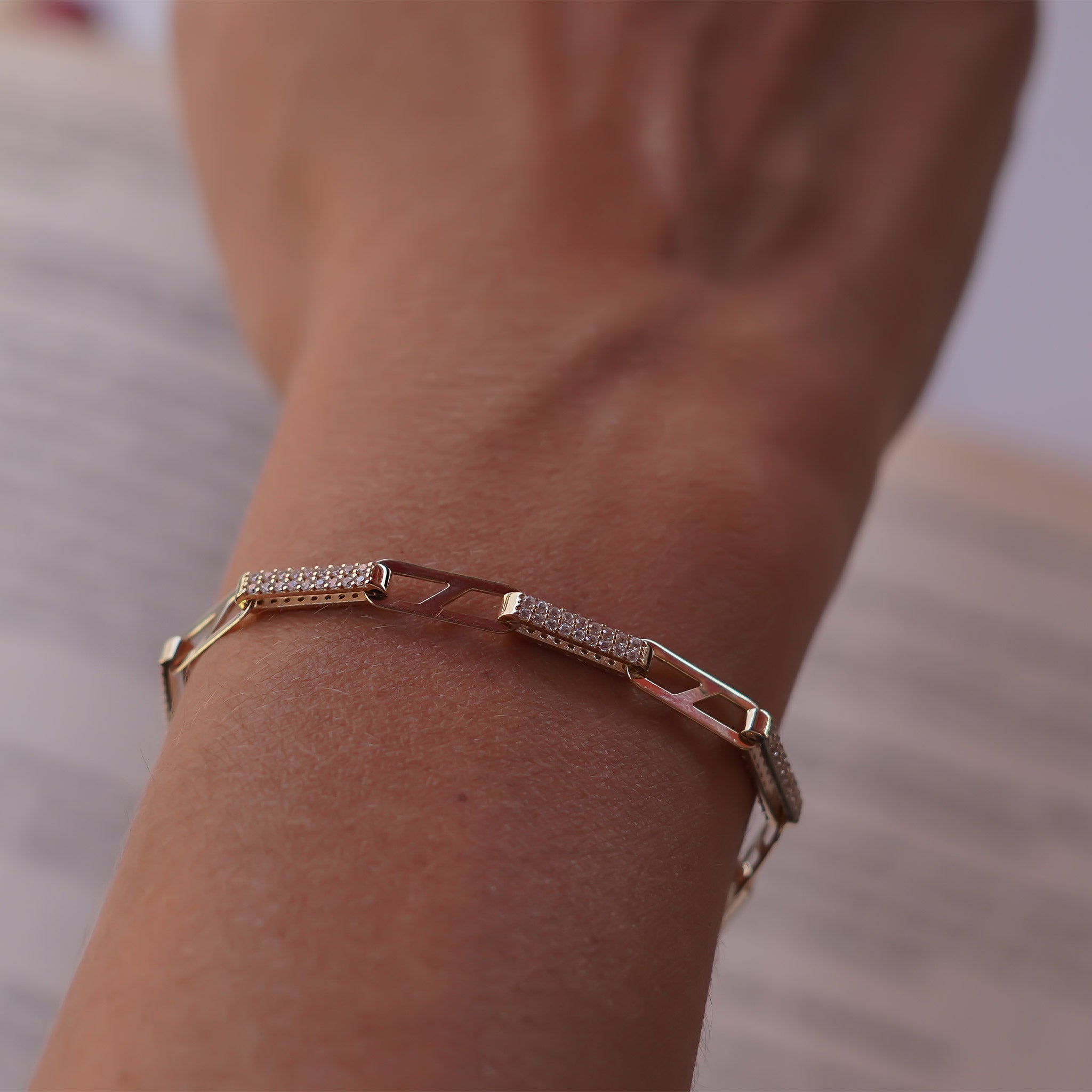 Taşlı Ataç Bileklik