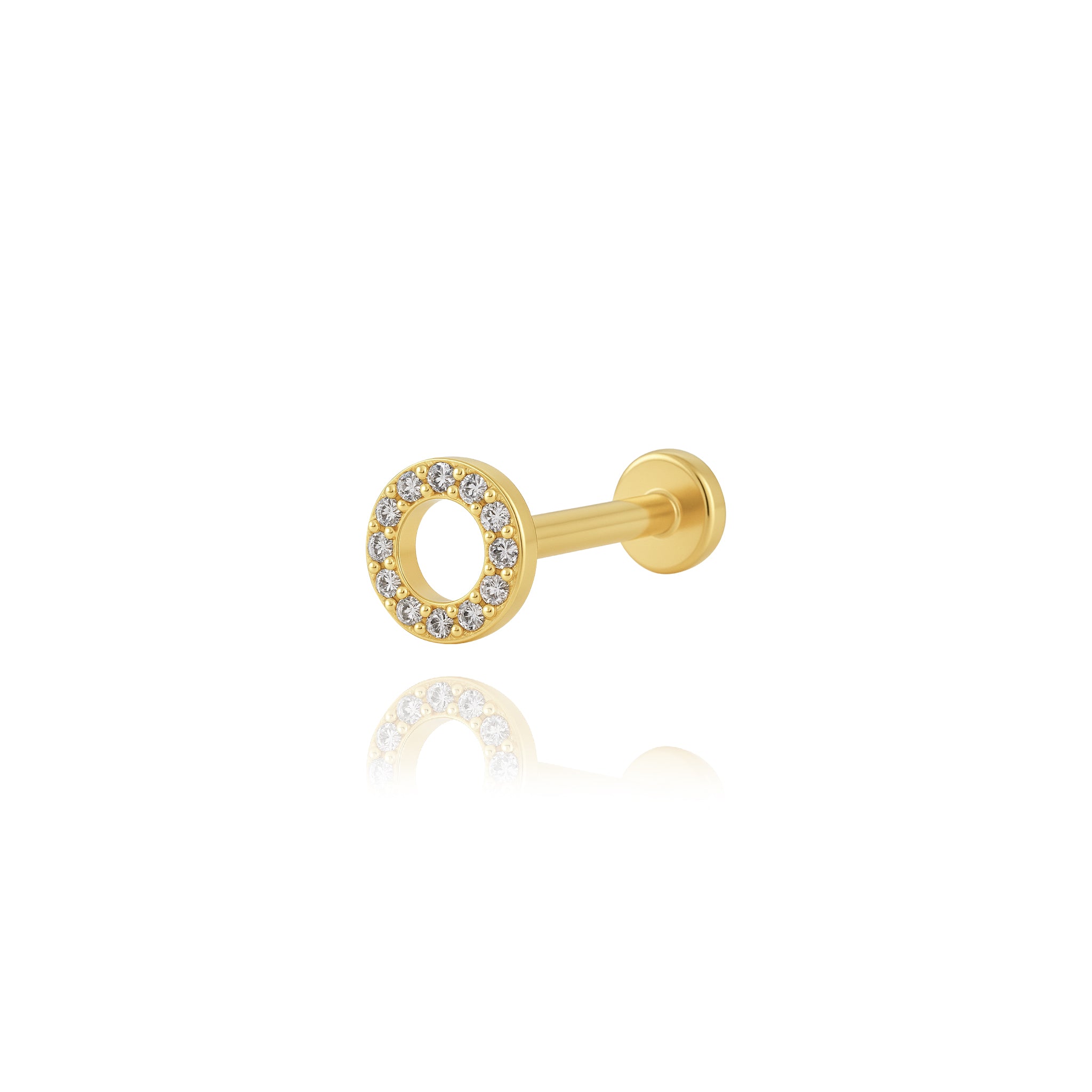 Taşlı Halka Piercing