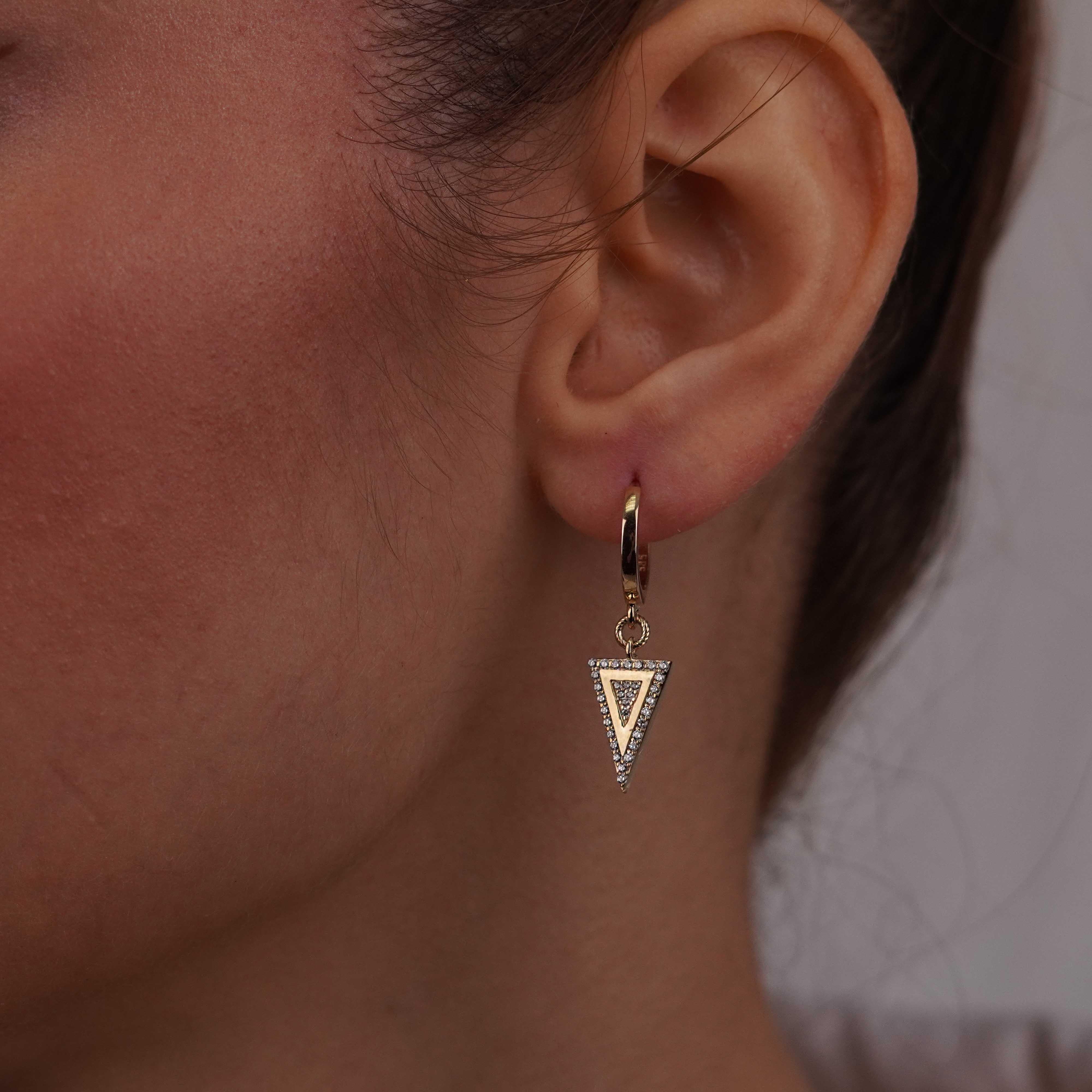 Triangle Küpe