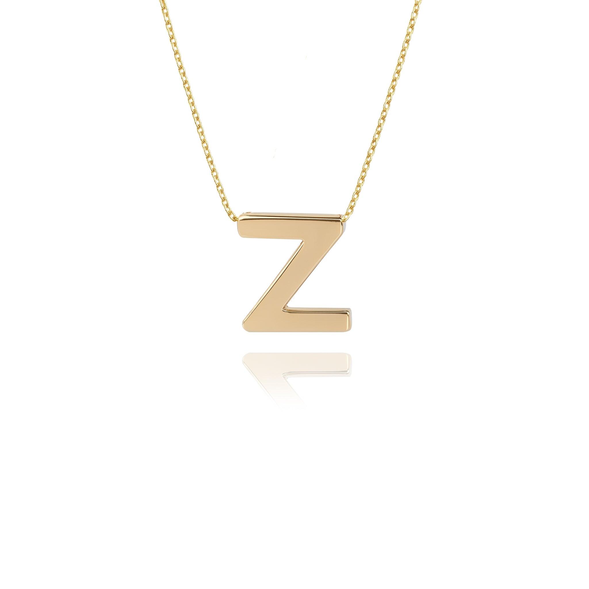 Üç Boyutlu Harf Kolye