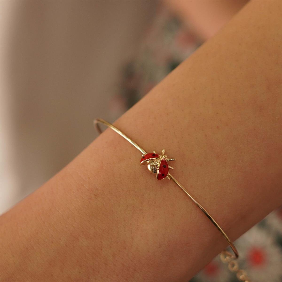 Uğur Böceği Bilezik