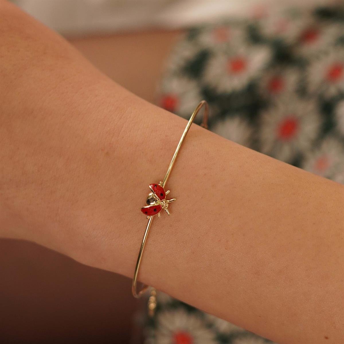 Uğur Böceği Bilezik