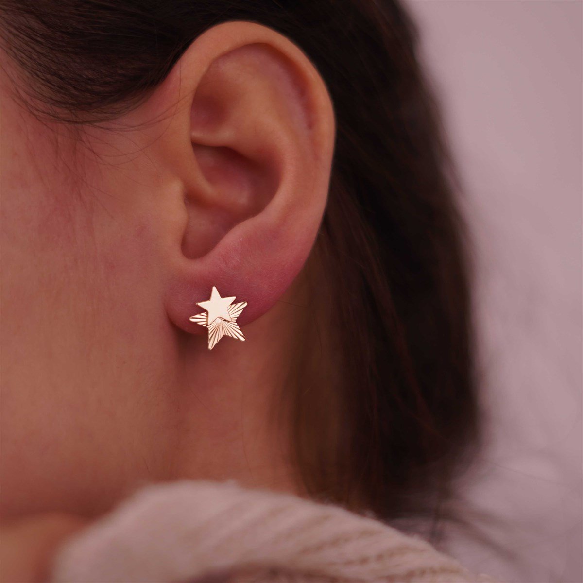 Yıldız Parıltı Küpe