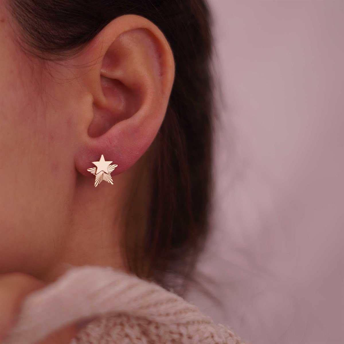 Yıldız Parıltı Küpe