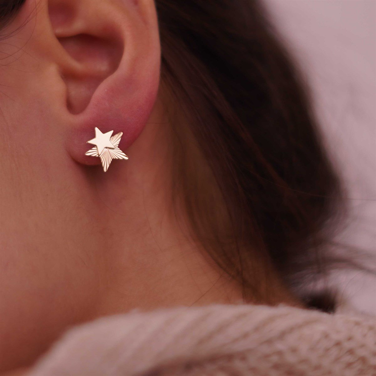 Yıldız Parıltı Küpe