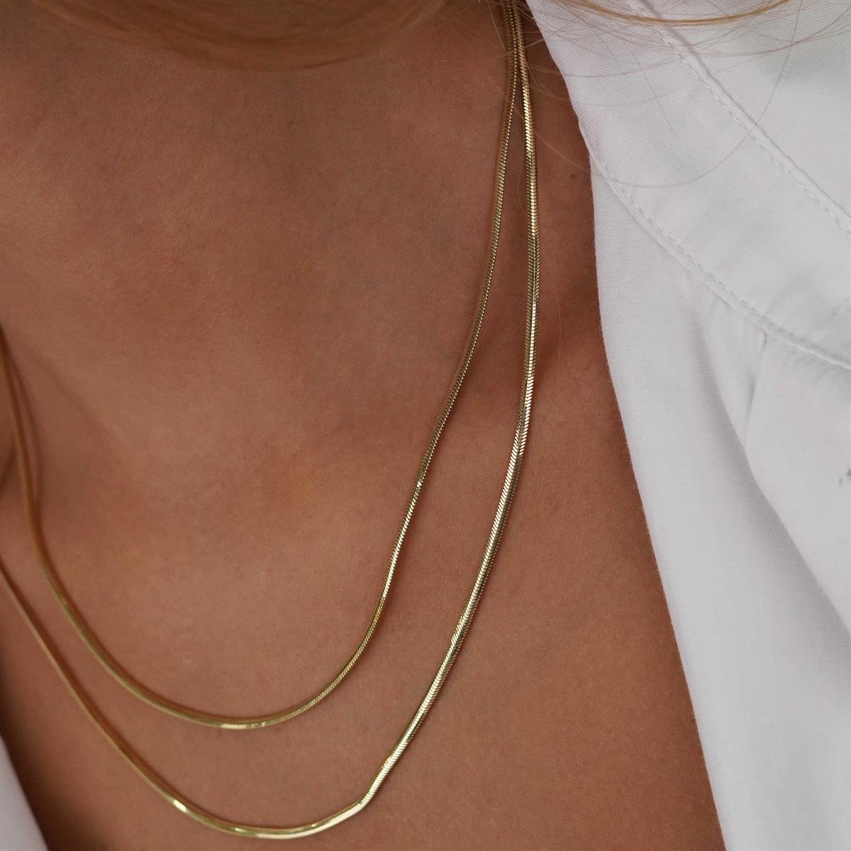 Balık Sırtı Zincir - 2 mm