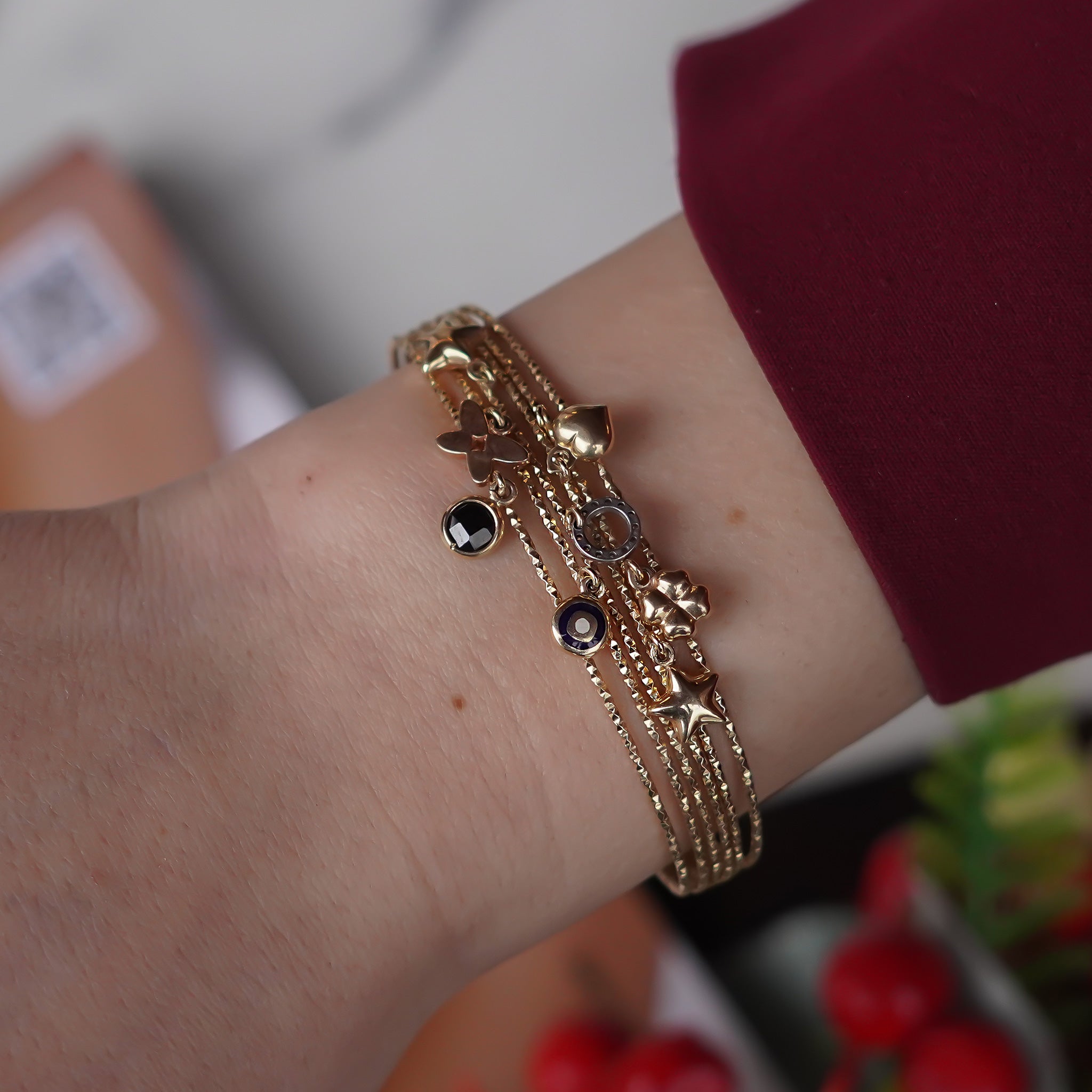 Cetaş Charm Bilezik