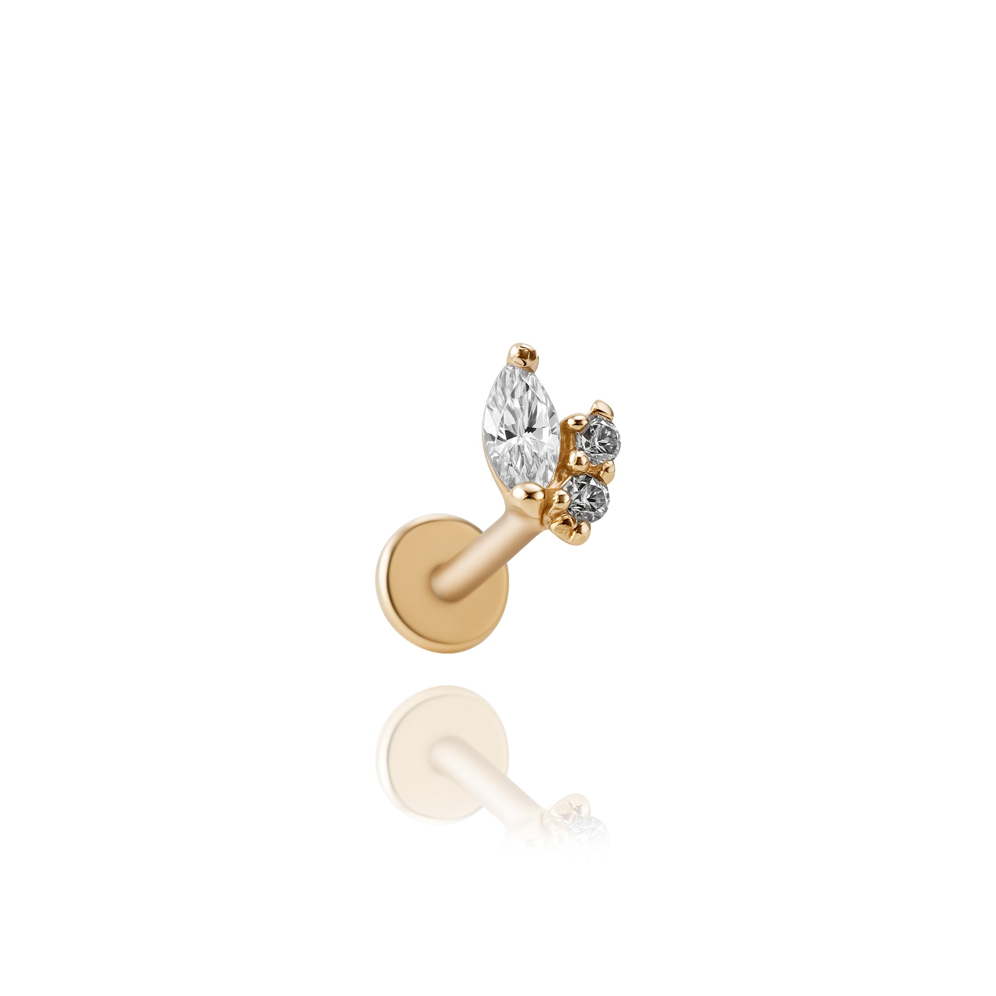 Damla Taşlı Piercing