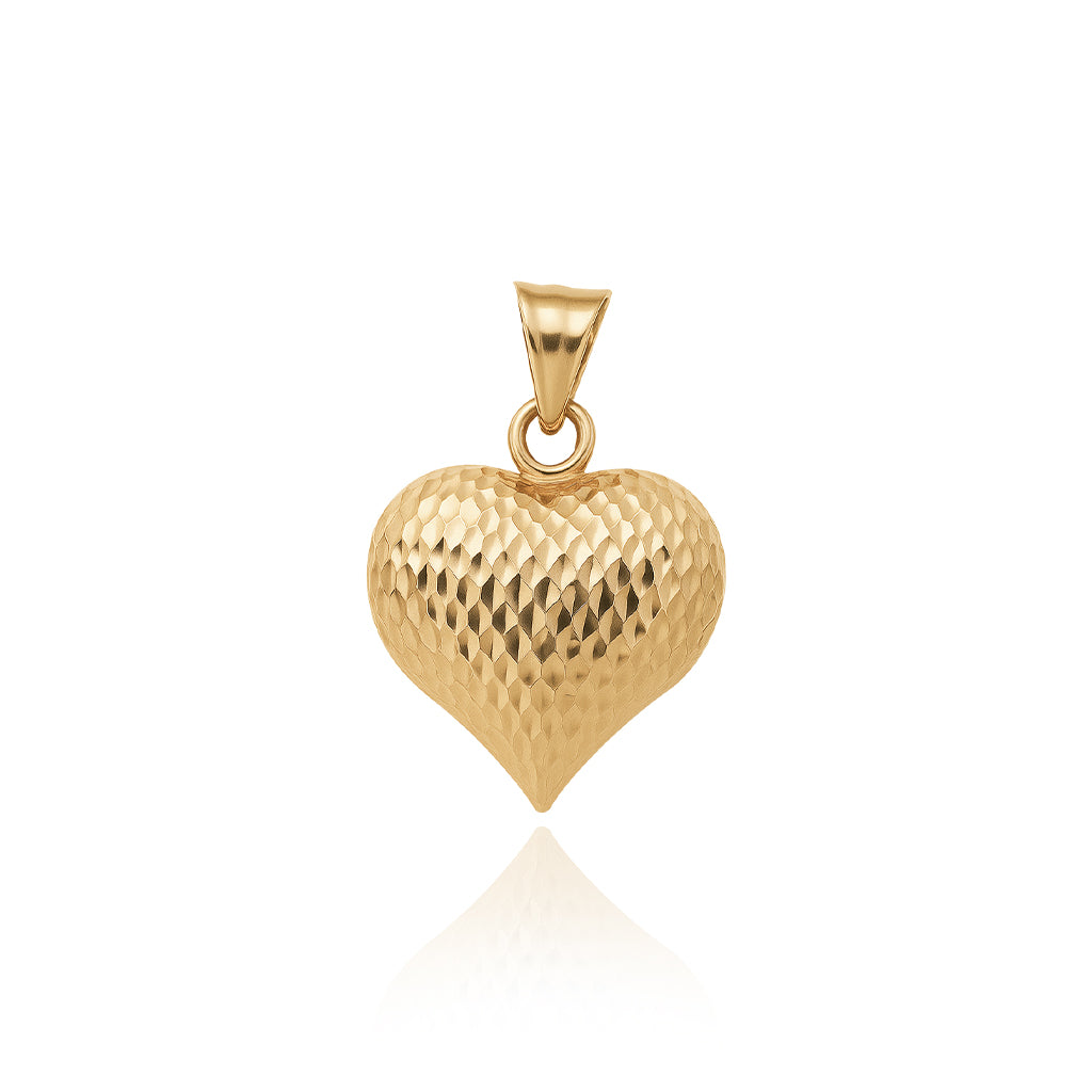 Dokulu Kalp Charm