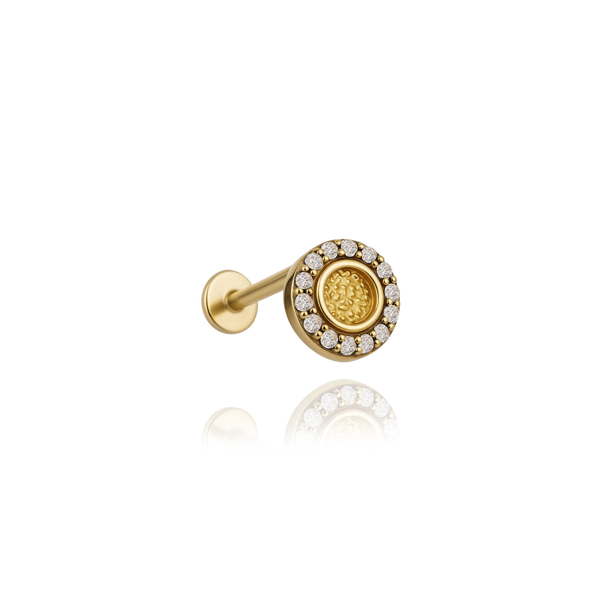 Eskitme Taşlı Piercing
