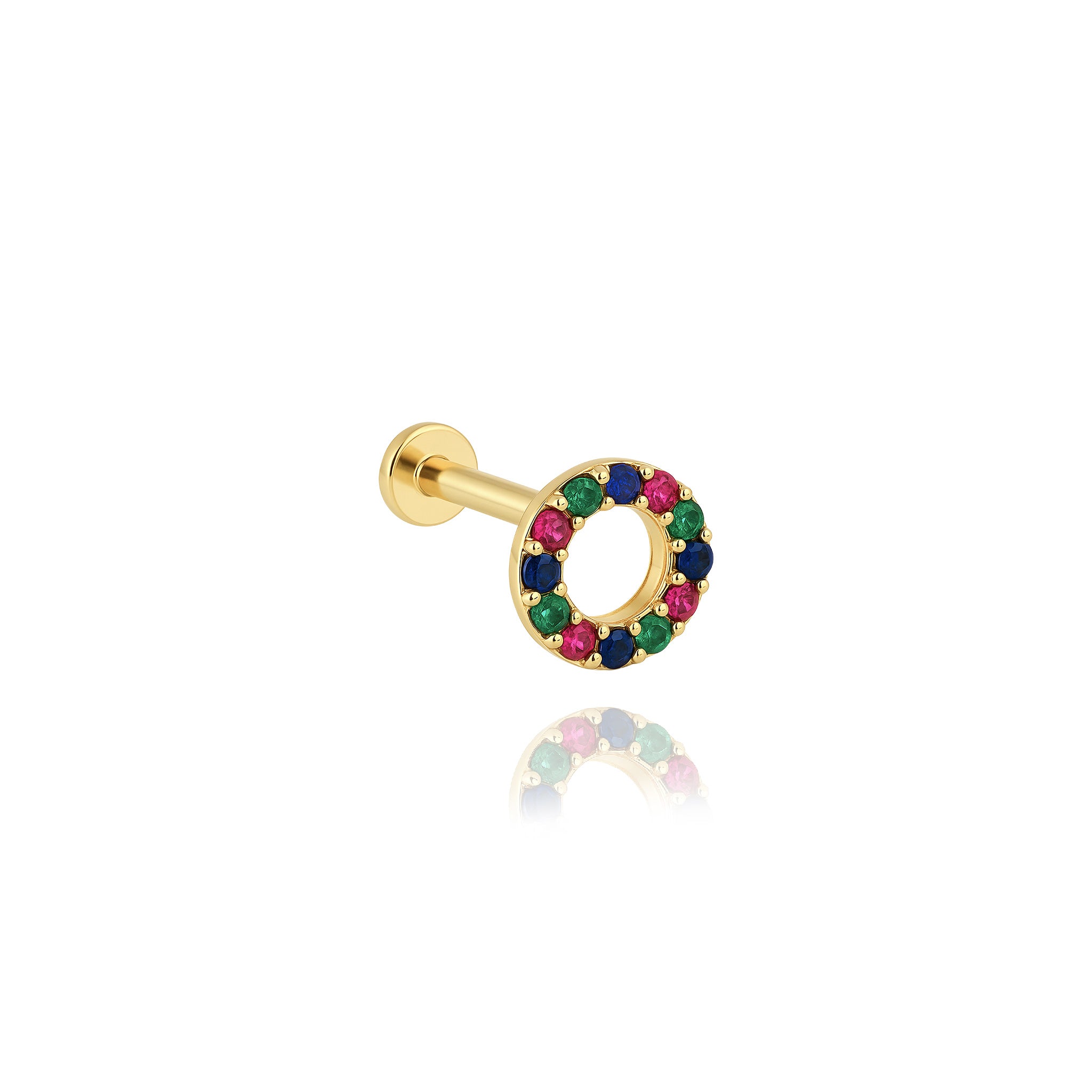 Gökkuşağı Halka Piercing
