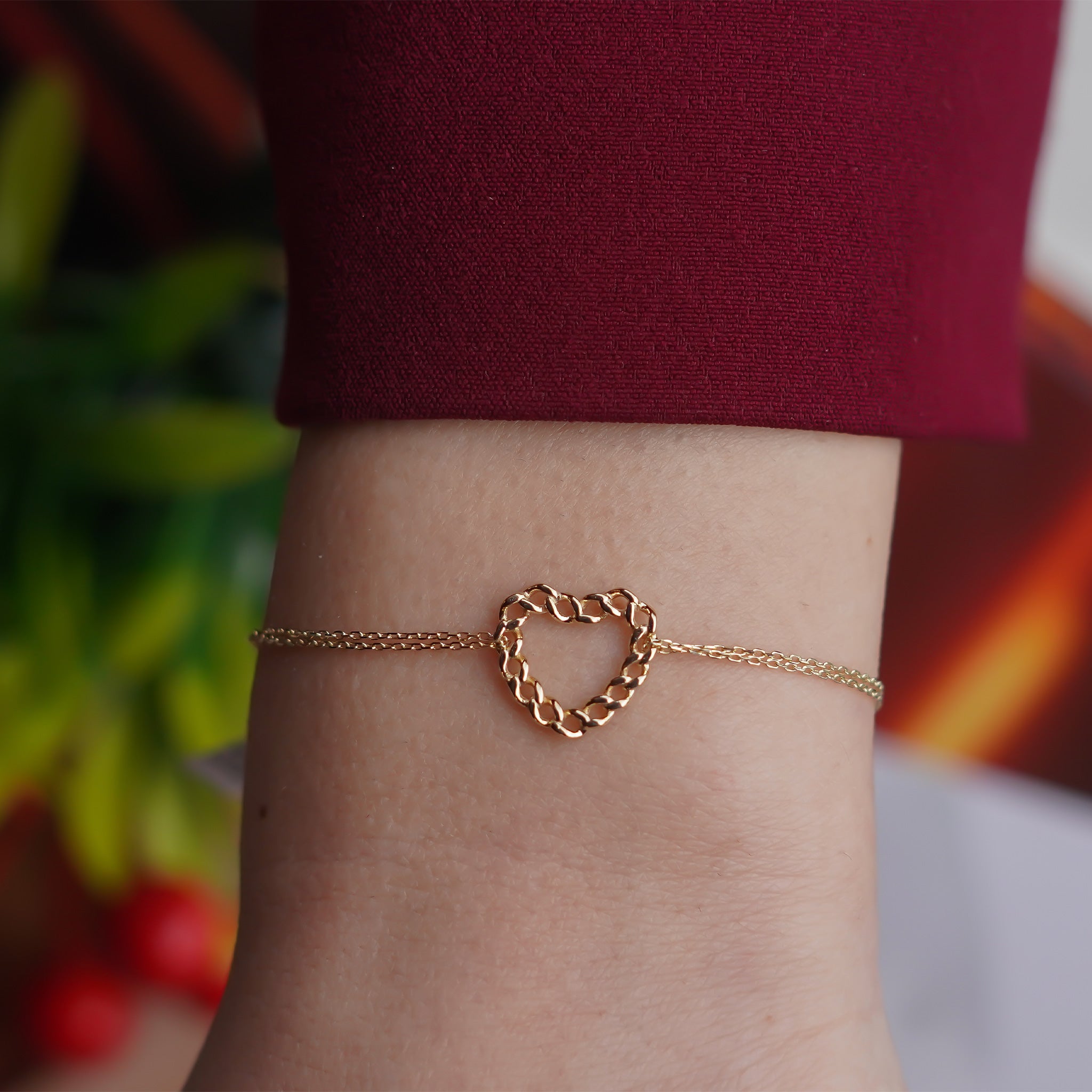 Gurmet Kalp Bileklik