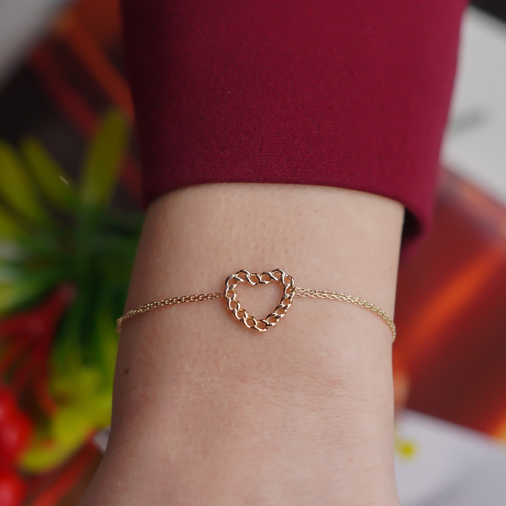 Gurmet Kalp Bileklik