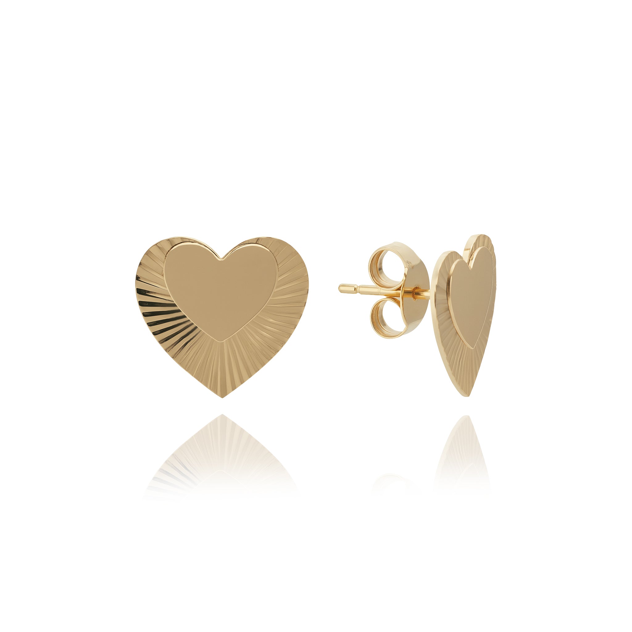 Kalp Parıltı Küpe