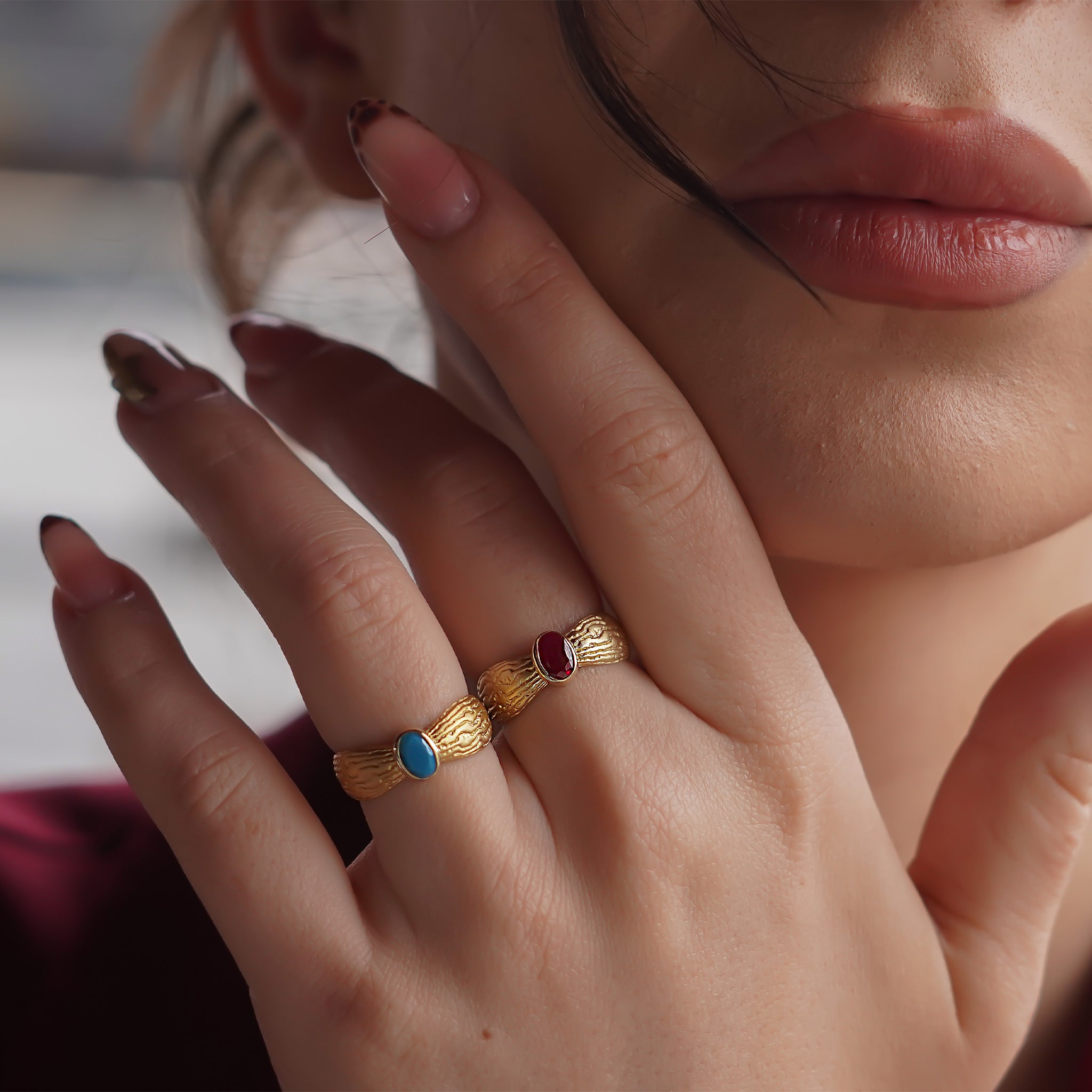 Lorien Dokulu Yüzük