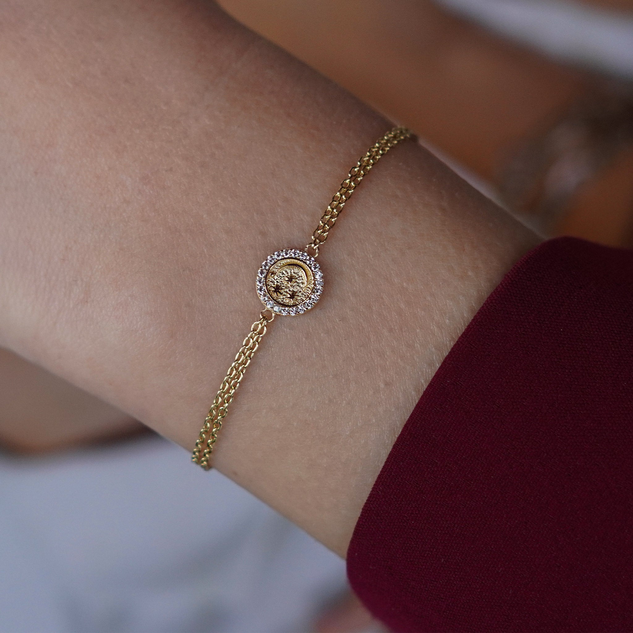 Luna Madalyon Bileklik