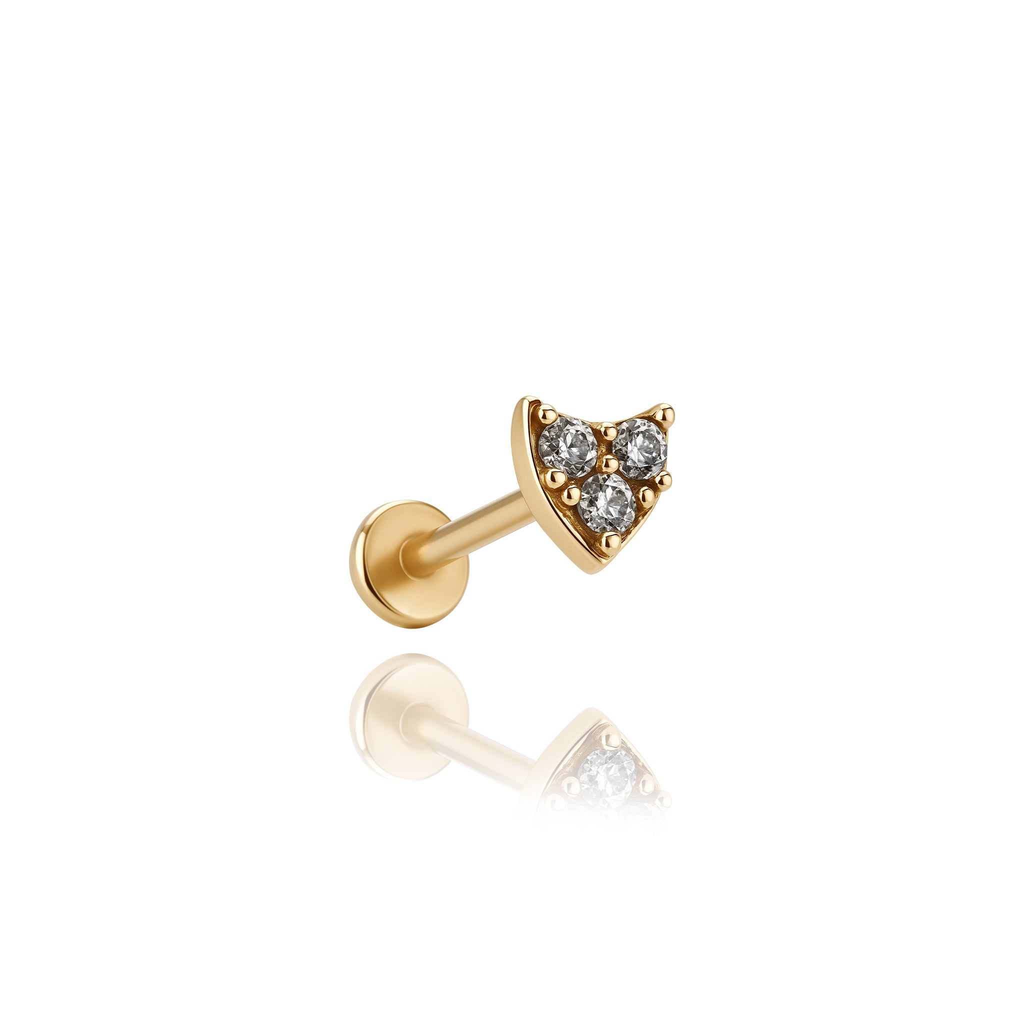 Mini Üç Taş Piercing
