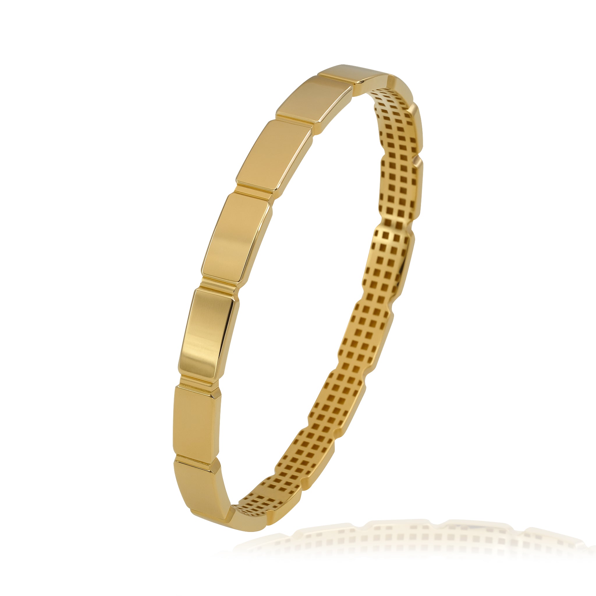 Sade Dikdörtgen Bilezik