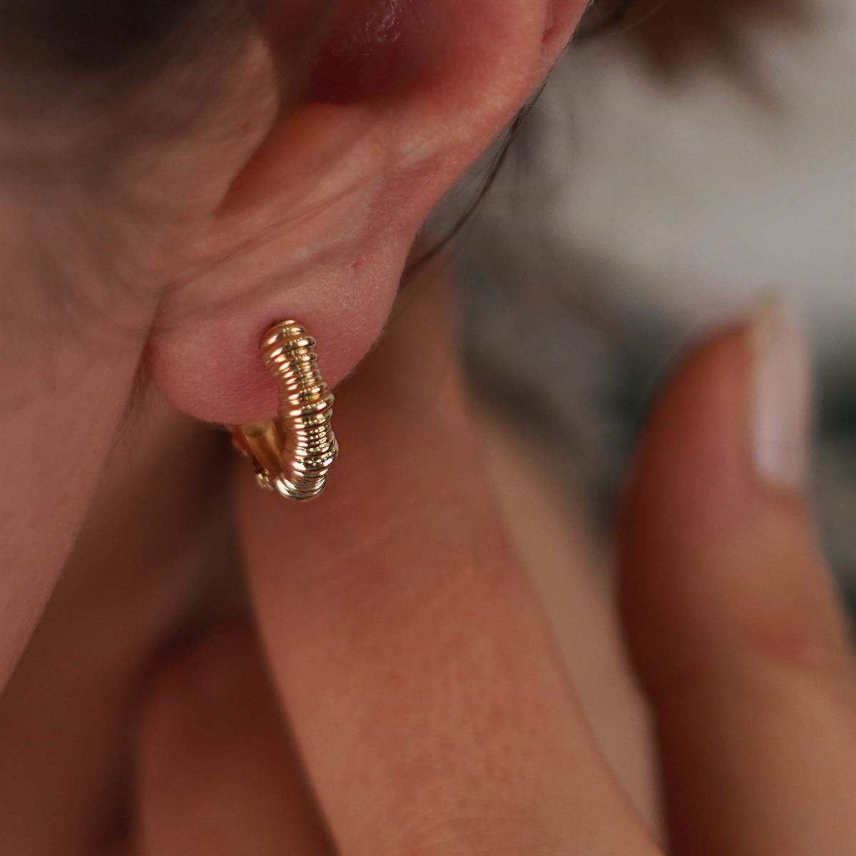 Sarmal Küpe - 3 mm