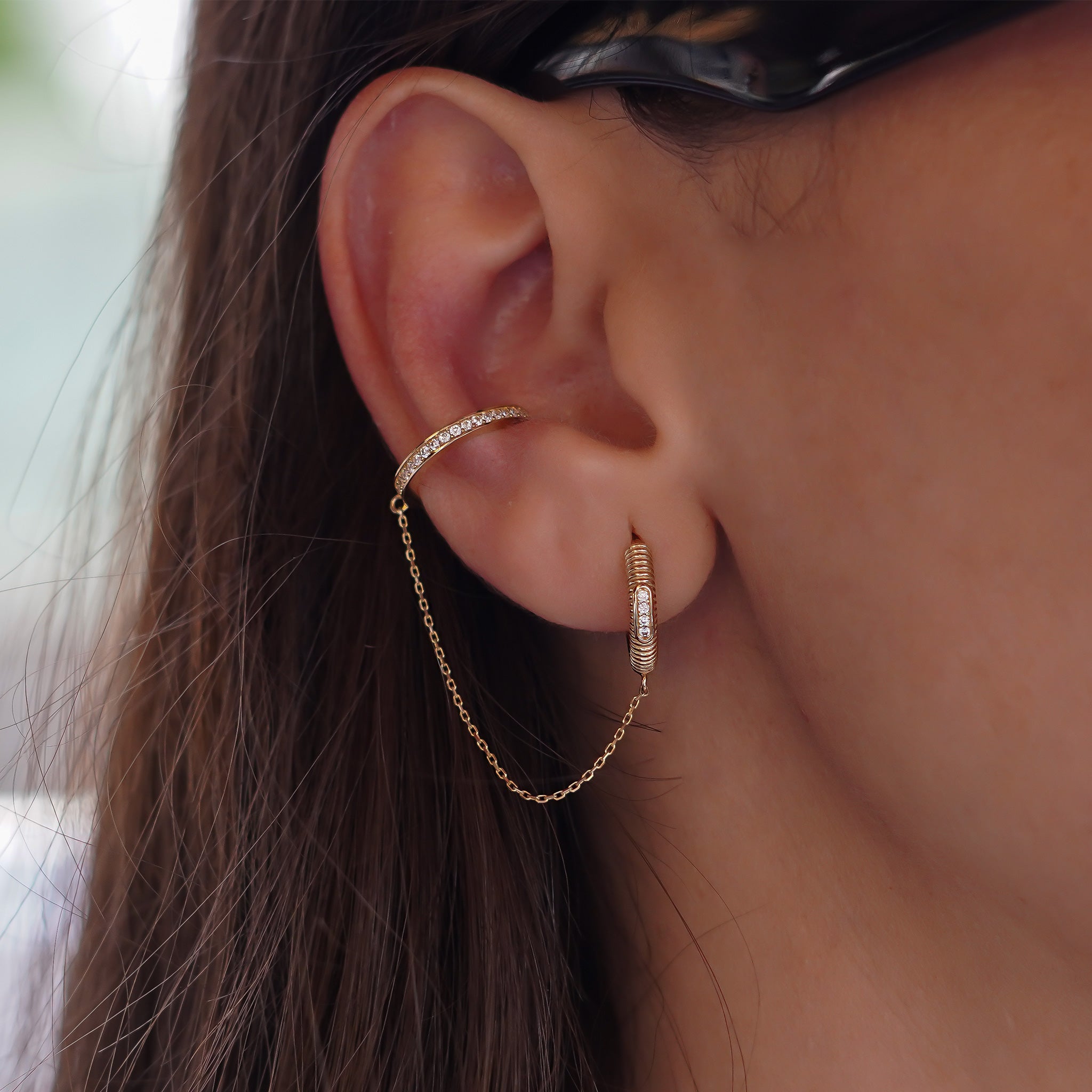 Solea Zincirli Ear Cuff