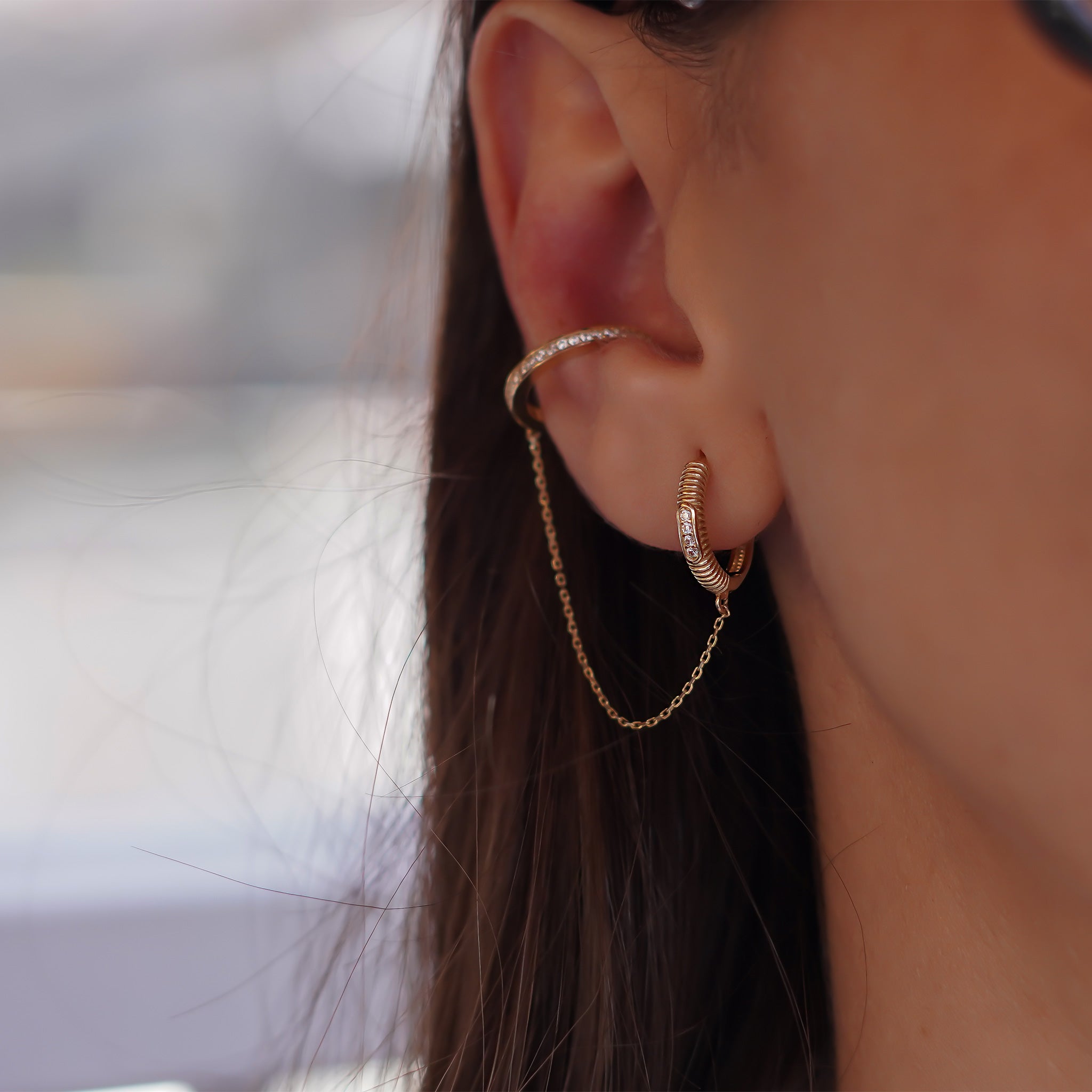 Solea Zincirli Ear Cuff