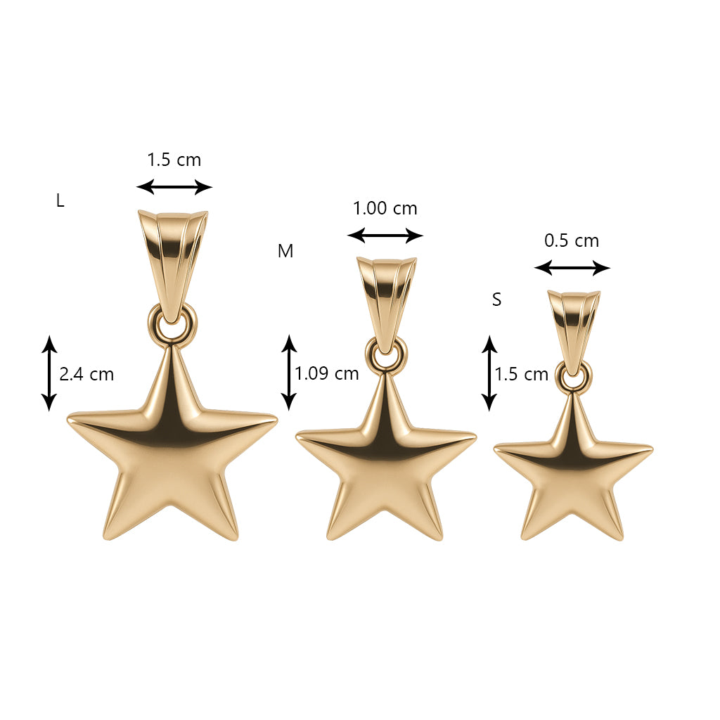 Star Charm - 3 Boy
