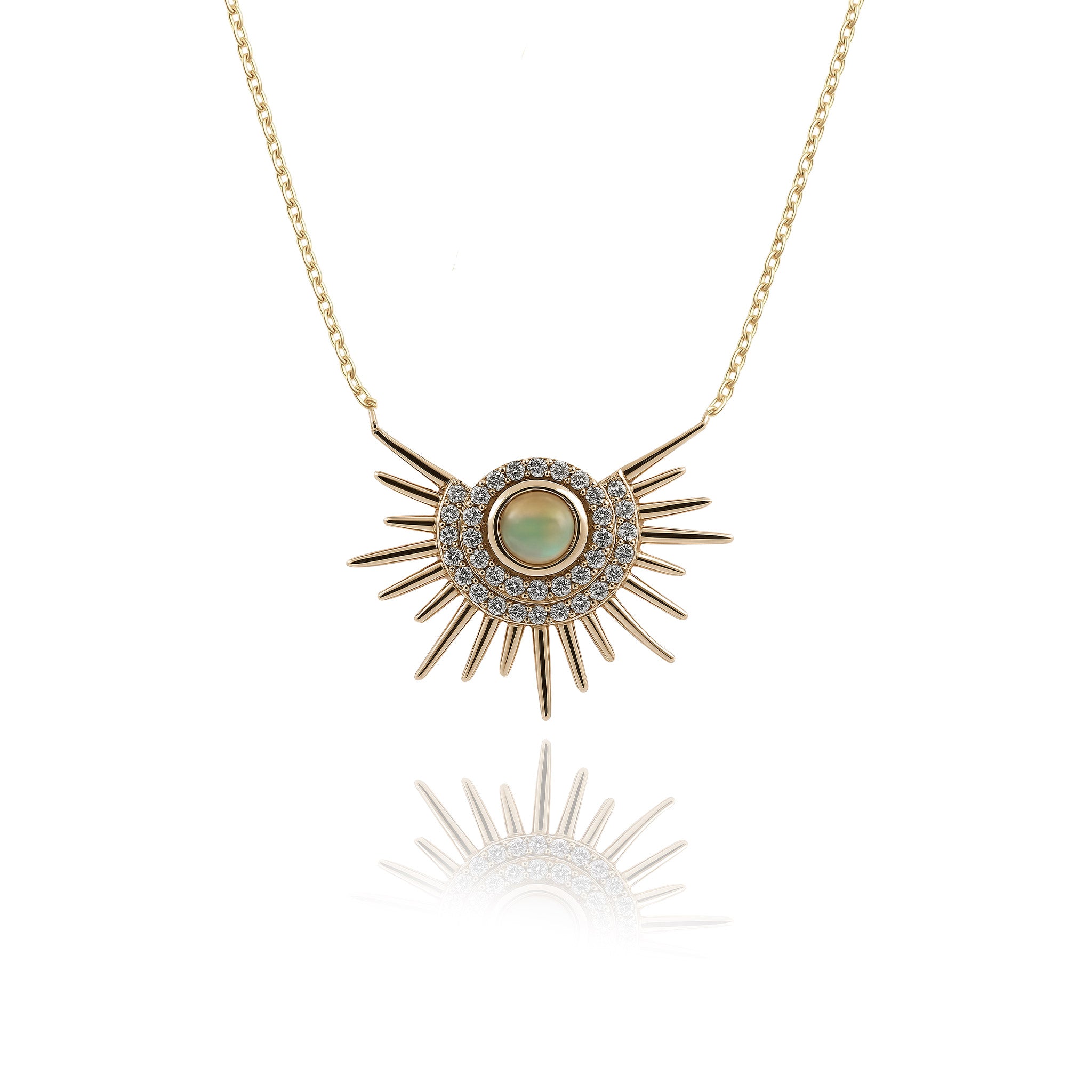 Sunrise Opal Kolye