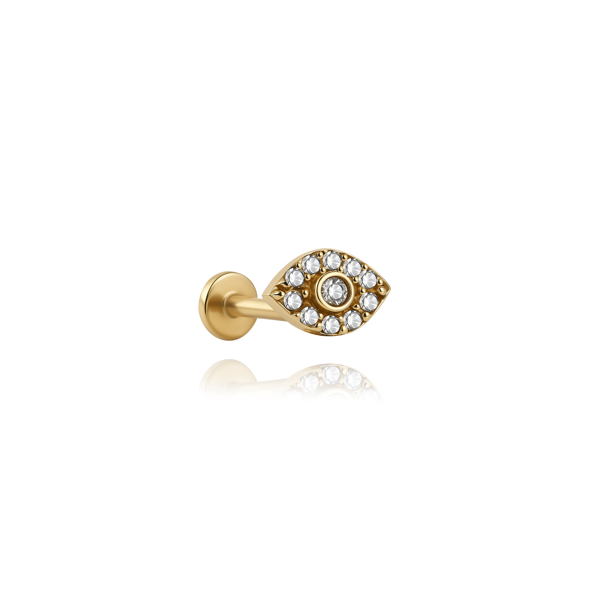 Taşlı Göz Piercing